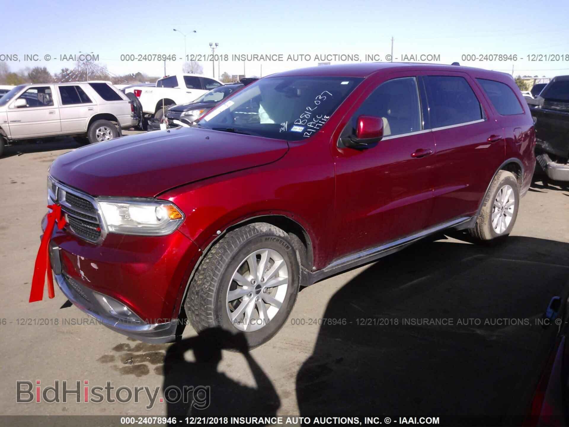 2014 DODGE DURANGO - VIN: 1C4RDHAG3EC286633 - Фото 2