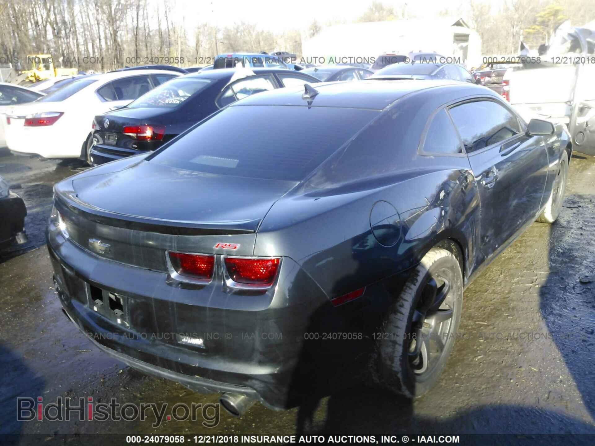 2012 CHEVROLET CAMARO - VIN: 2G1FA1E30C9180101 - Фото 4