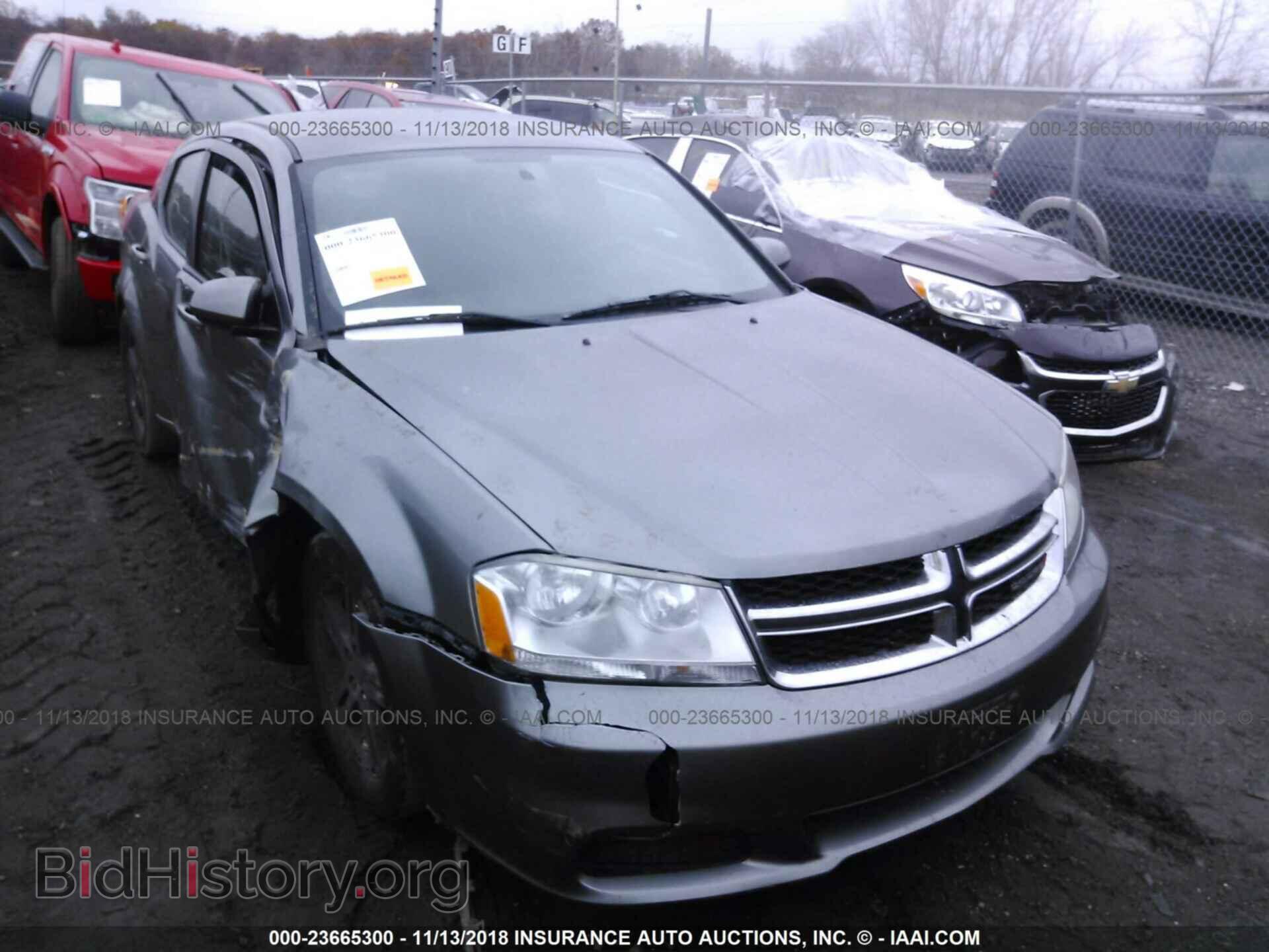Photo 1C3CDZCB8CN269877 - DODGE AVENGER 2012