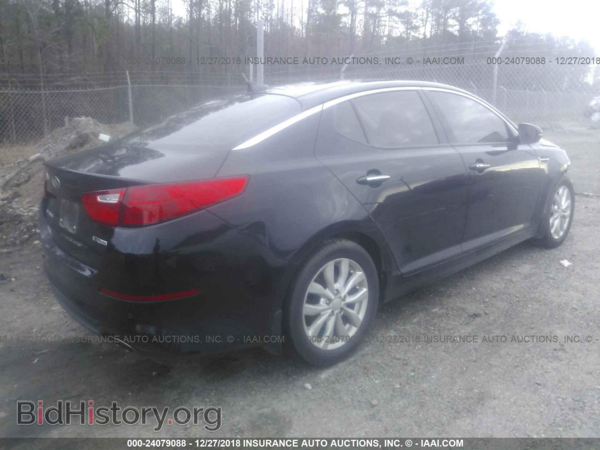 2015 KIA OPTIMA - VIN: 5XXGN4A79FG412170 - Фото 4