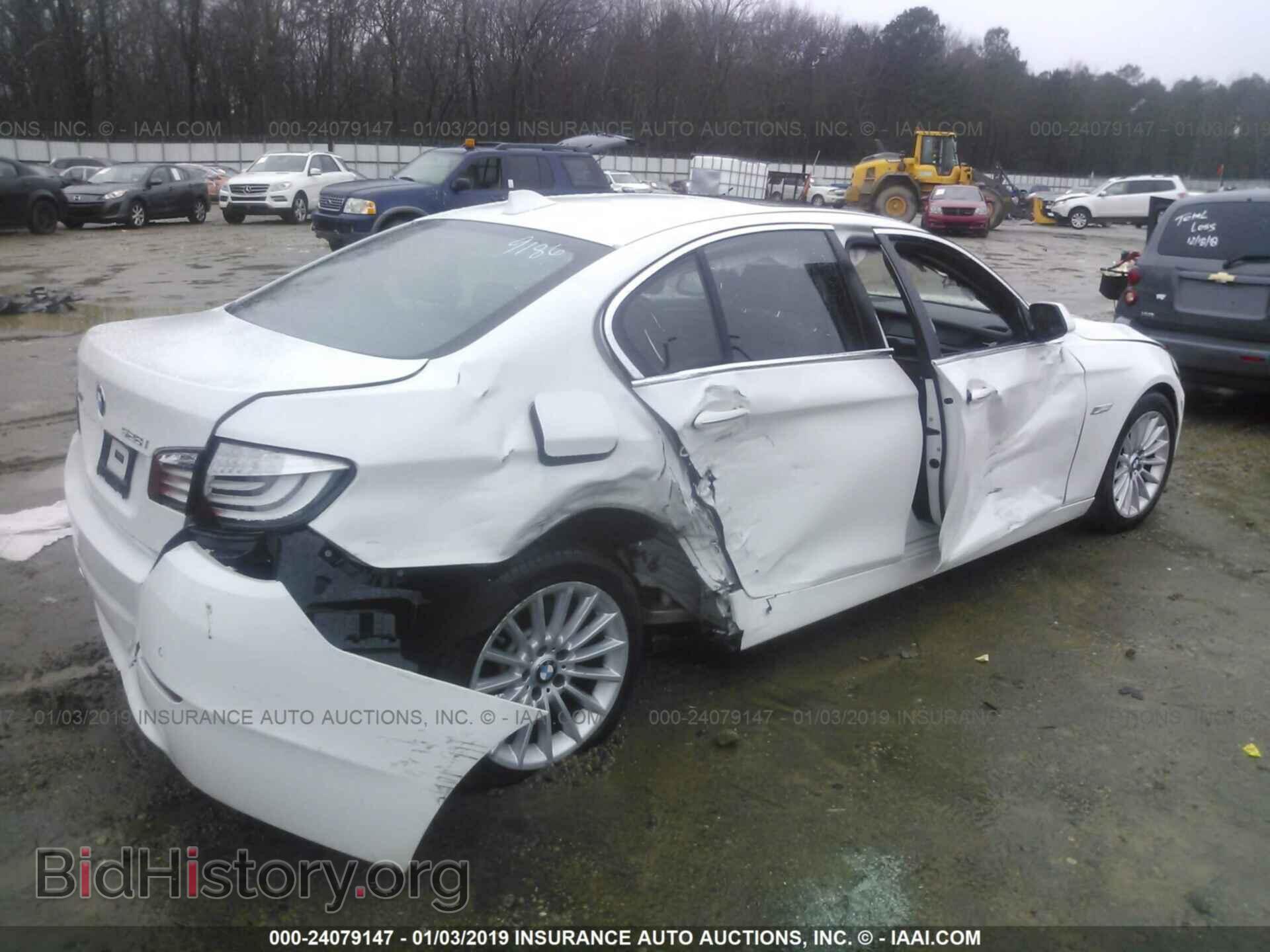 2013 BMW 528 - VIN: WBAXH5C53DD109186 - Фото 4