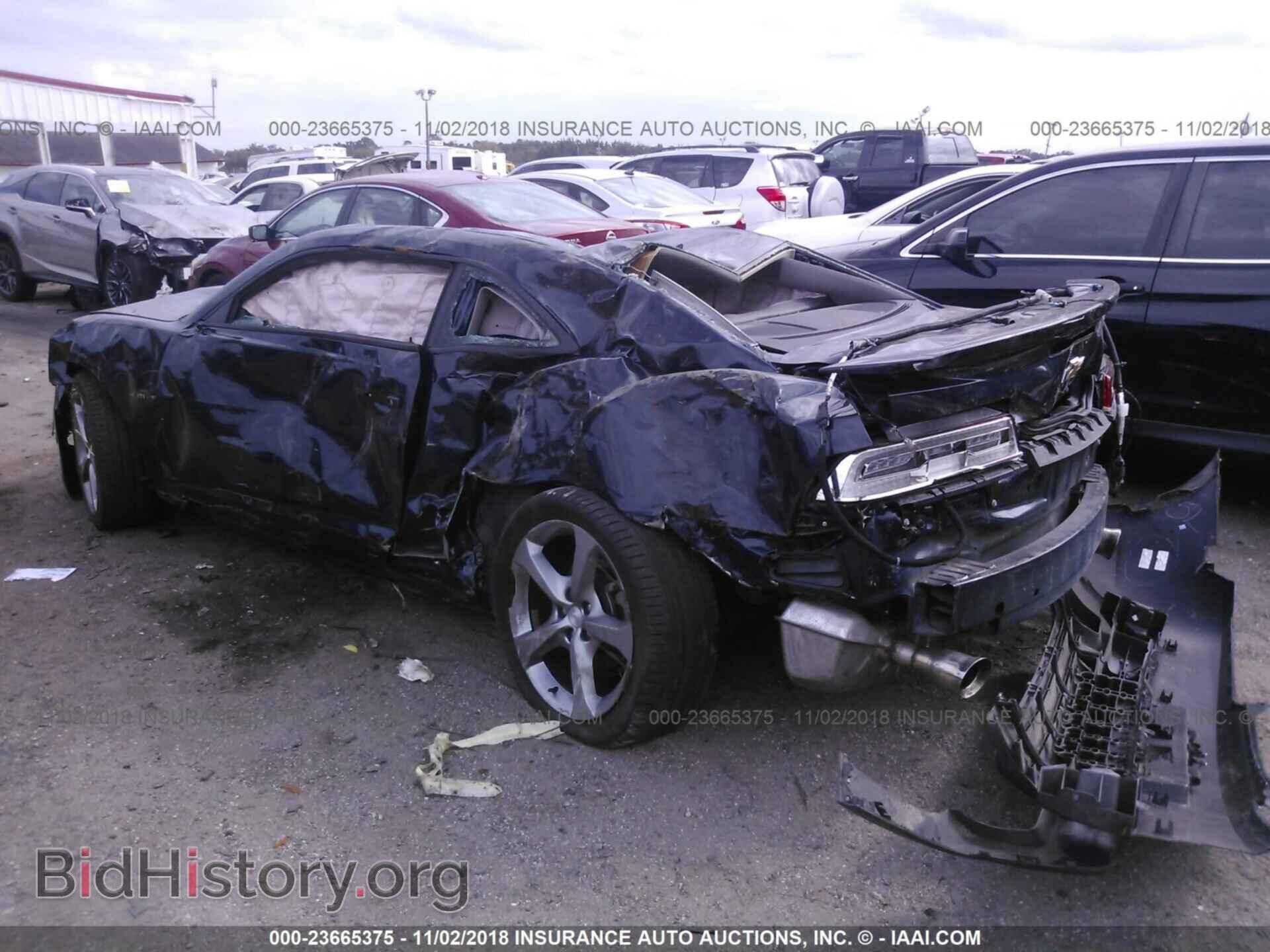 2014 CHEVROLET CAMARO - VIN: 2G1FC1E34E9163461 - Фото 3
