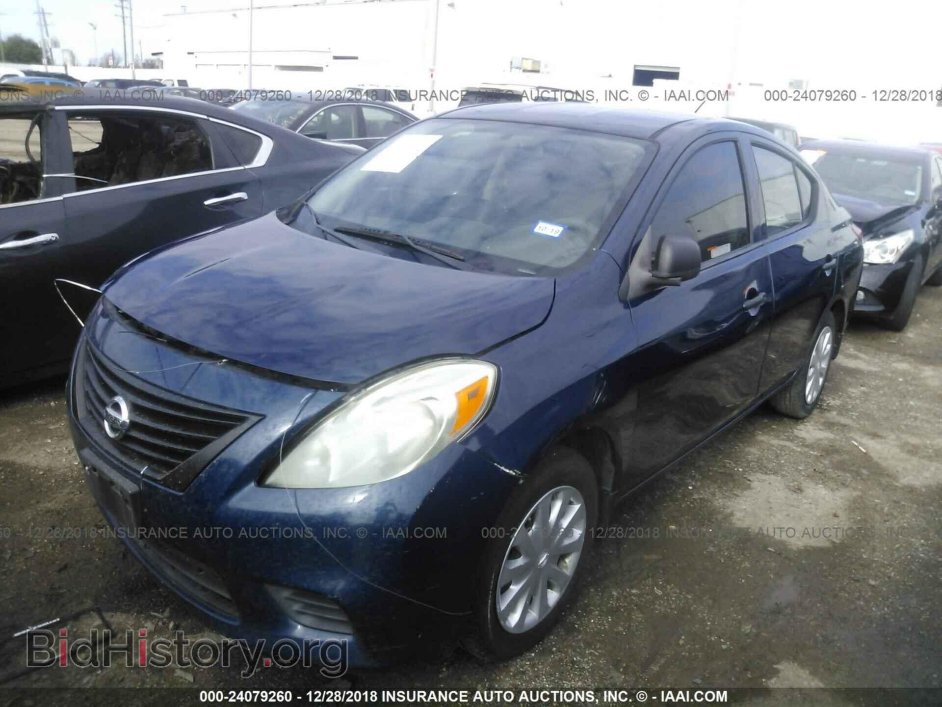2012 NISSAN VERSA - VIN: 3N1CN7AP6CL833671 - Фото 2