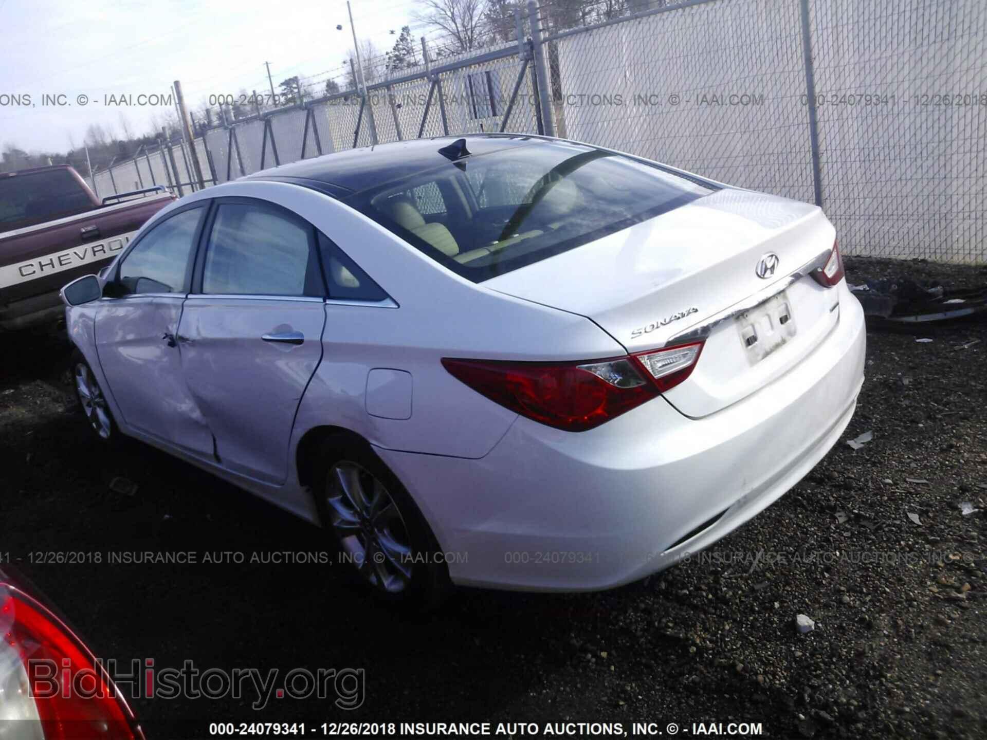 2012 HYUNDAI SONATA - VIN: 5NPEC4ACXCH461341 - Photo 3