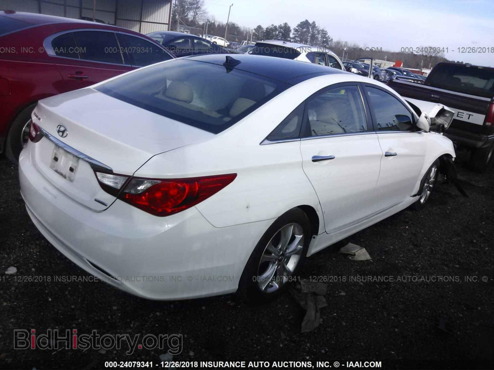 2012 HYUNDAI SONATA - VIN: 5NPEC4ACXCH461341 - Photo 4