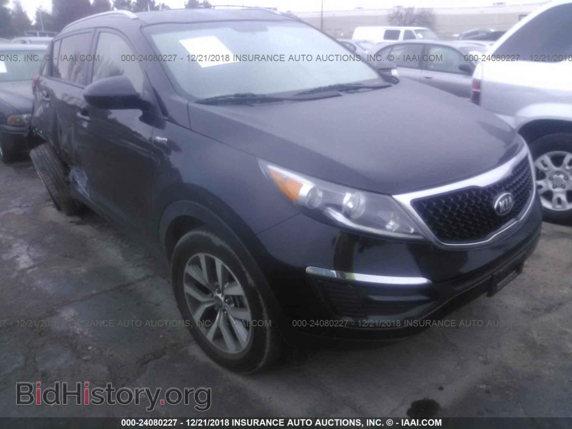 Фотография KNDPBCAC7G7840314 - KIA SPORTAGE 2016