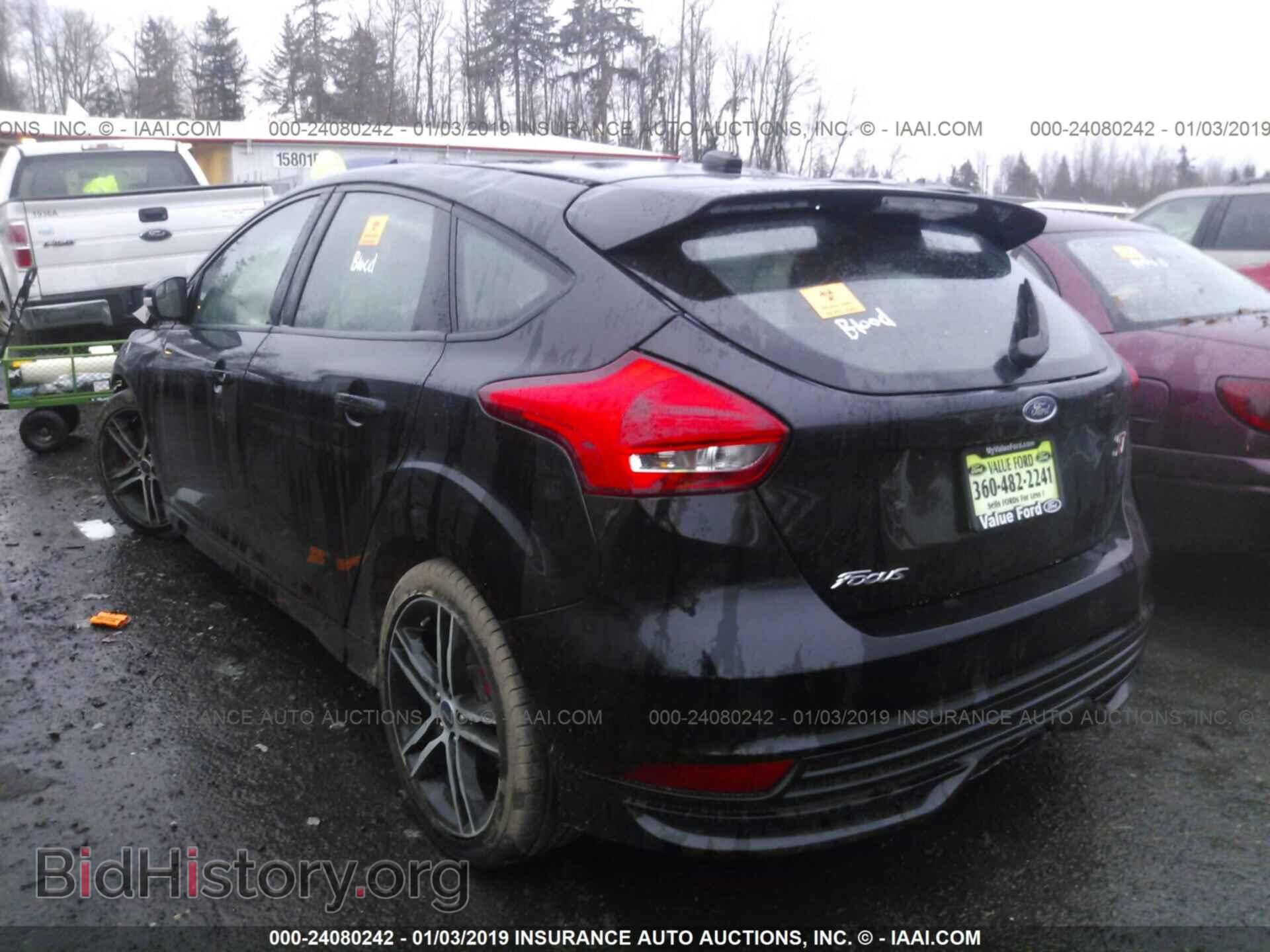 2018 FORD FOCUS - VIN: 1FADP3L97JL261320 - Фото 3