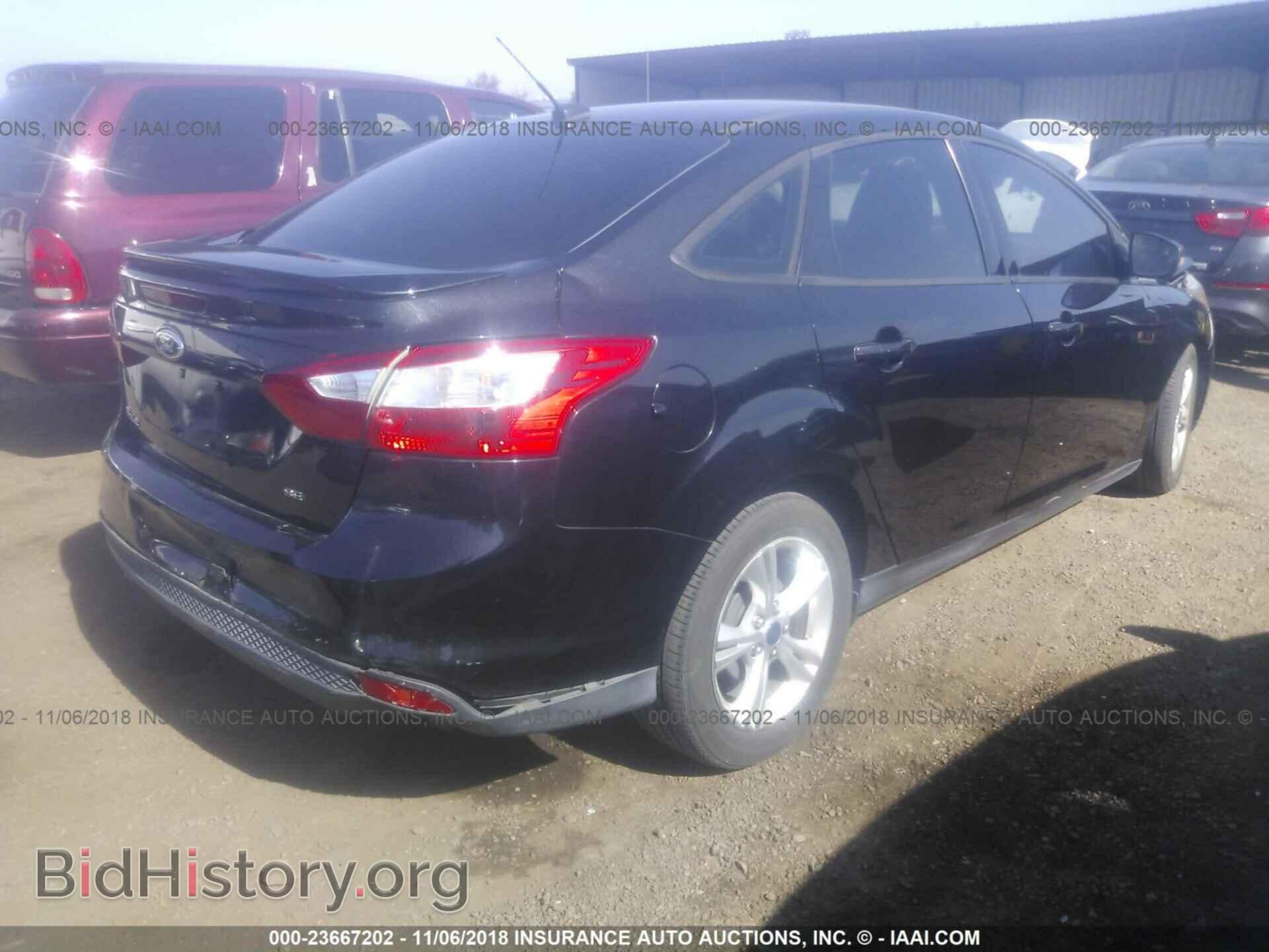 2013 FORD FOCUS - VIN: 1FADP3F2XDL164230 - Фото 4