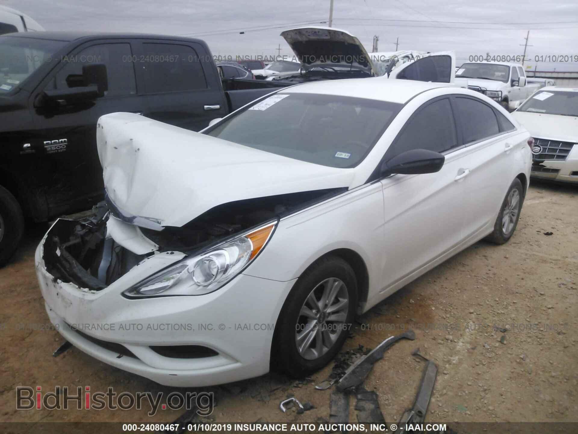 2012 HYUNDAI SONATA - VIN: 5NPEB4AC7CH494185 - Photo 2