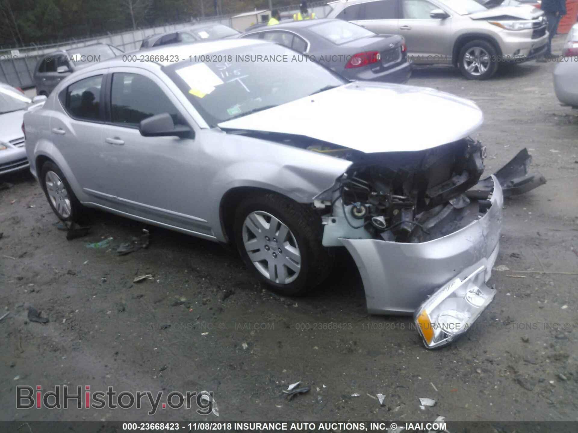 Photo 1C3CDZAB4CN323436 - DODGE AVENGER 2012