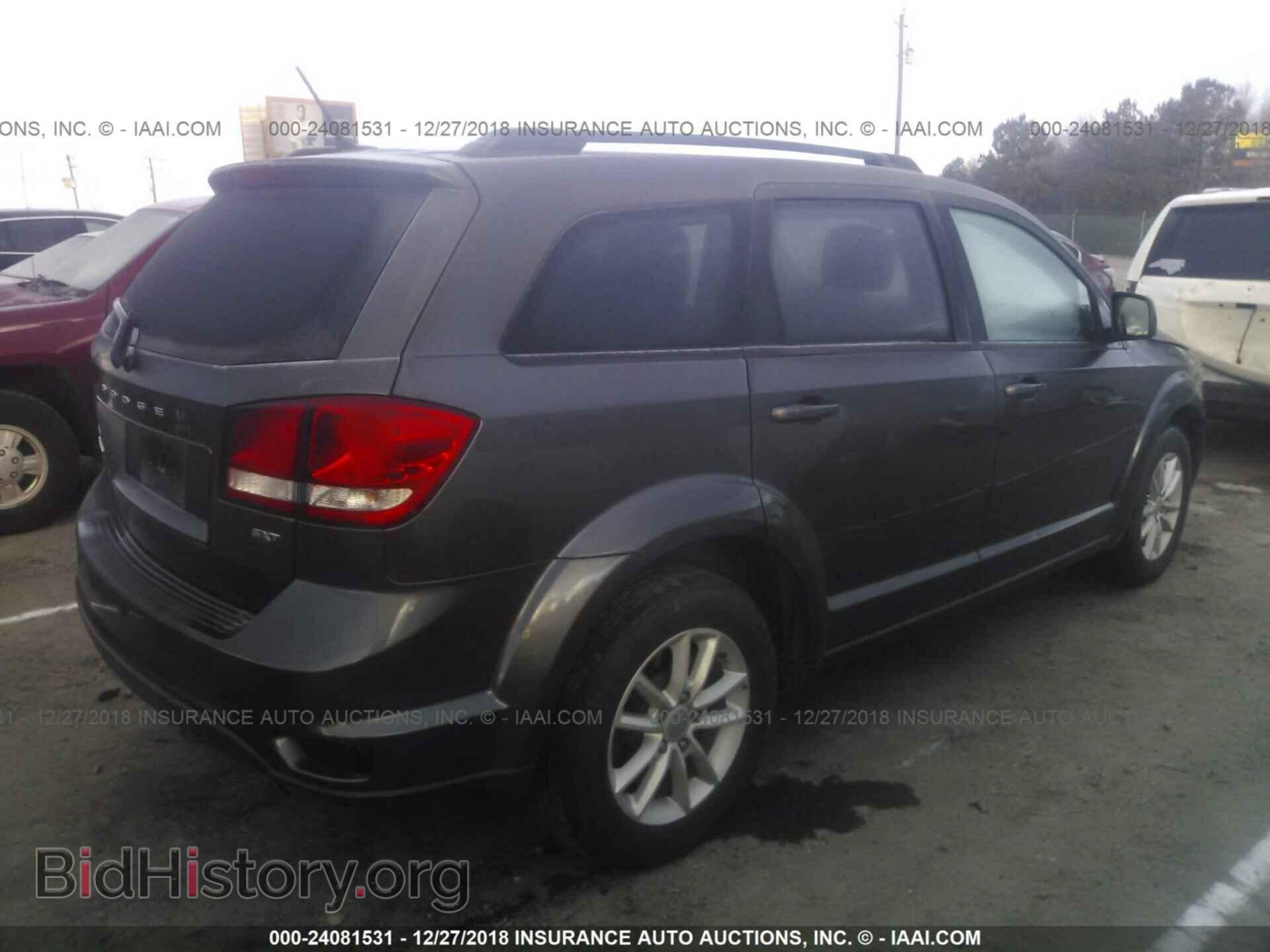 2014 DODGE JOURNEY - VIN: 3C4PDCBB4ET301075 - Фото 4