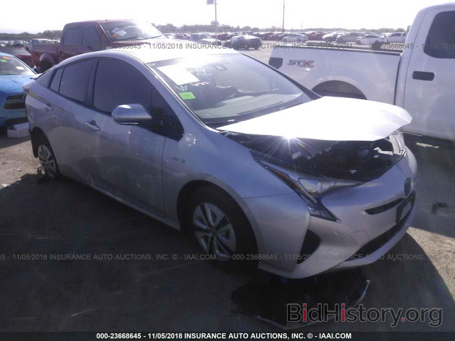 Photo JTDKBRFUXJ3598714 - TOYOTA PRIUS 2018