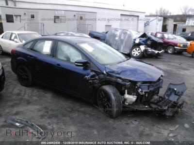 2016 Ford FOCUS, blue — VIN 1FADP3F24GL330116, IAAI