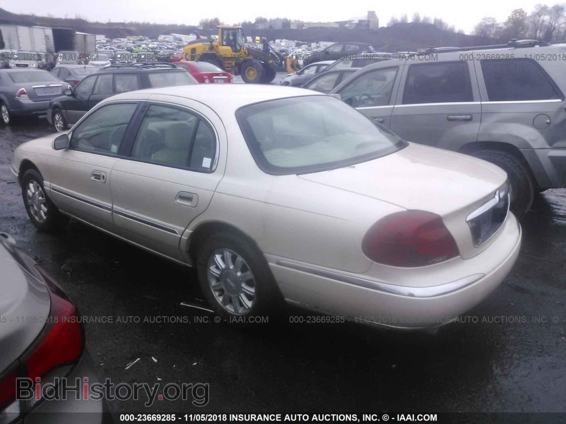 2000 LINCOLN CONTINENTAL - VIN: 1LNHM97V7YY920231 - Фото 3