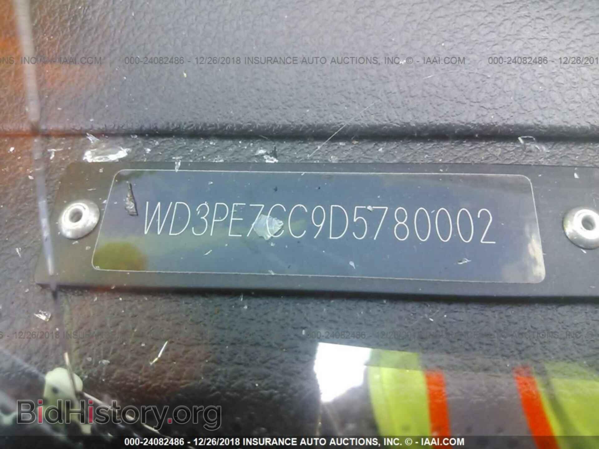 2013 MERCEDES-BENZ SPRINTER - VIN: WD3PE7CC9D5780002 - Фото 9