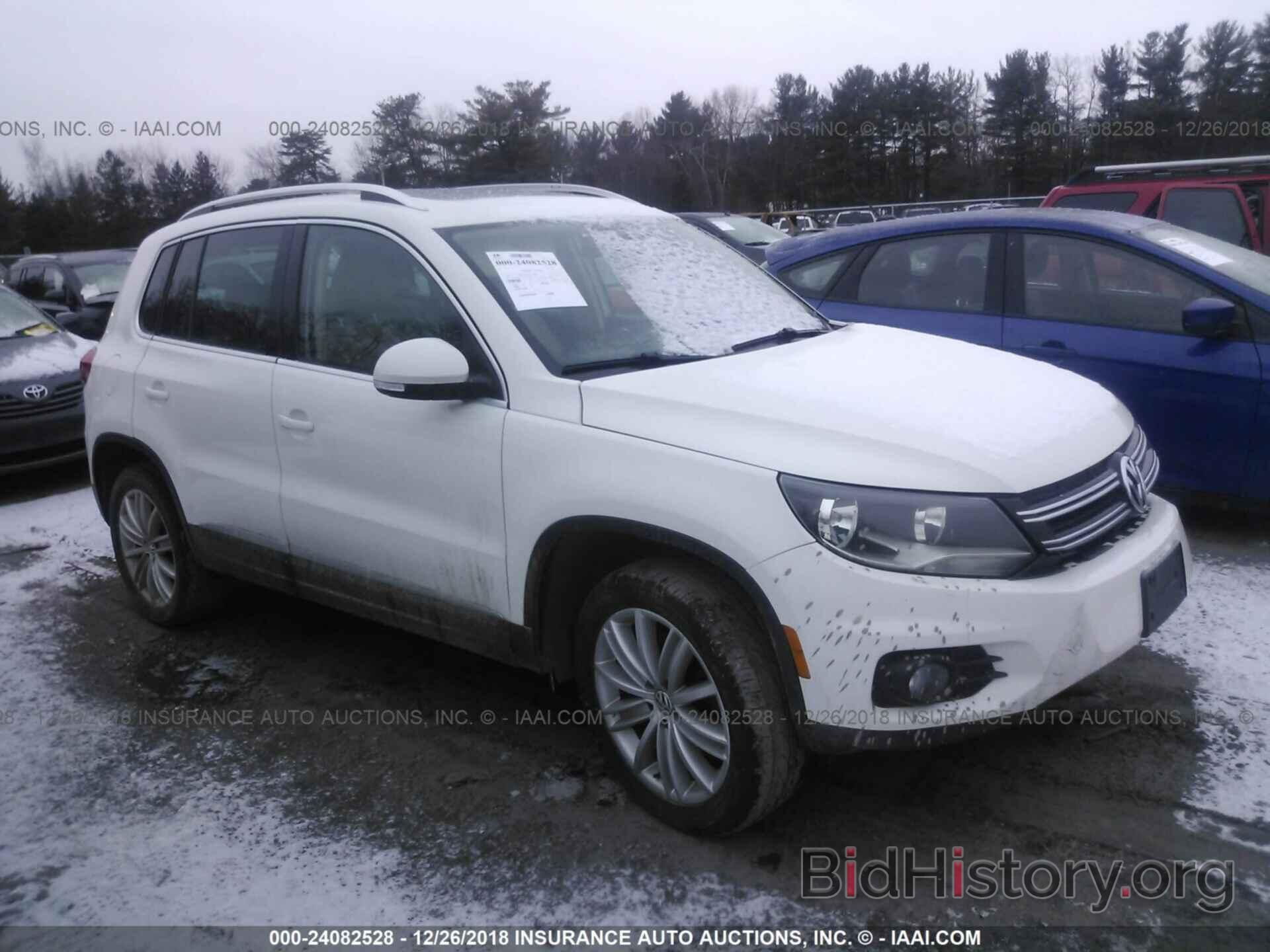 Photo WVGBV7AX6CW509148 - VOLKSWAGEN TIGUAN 2012