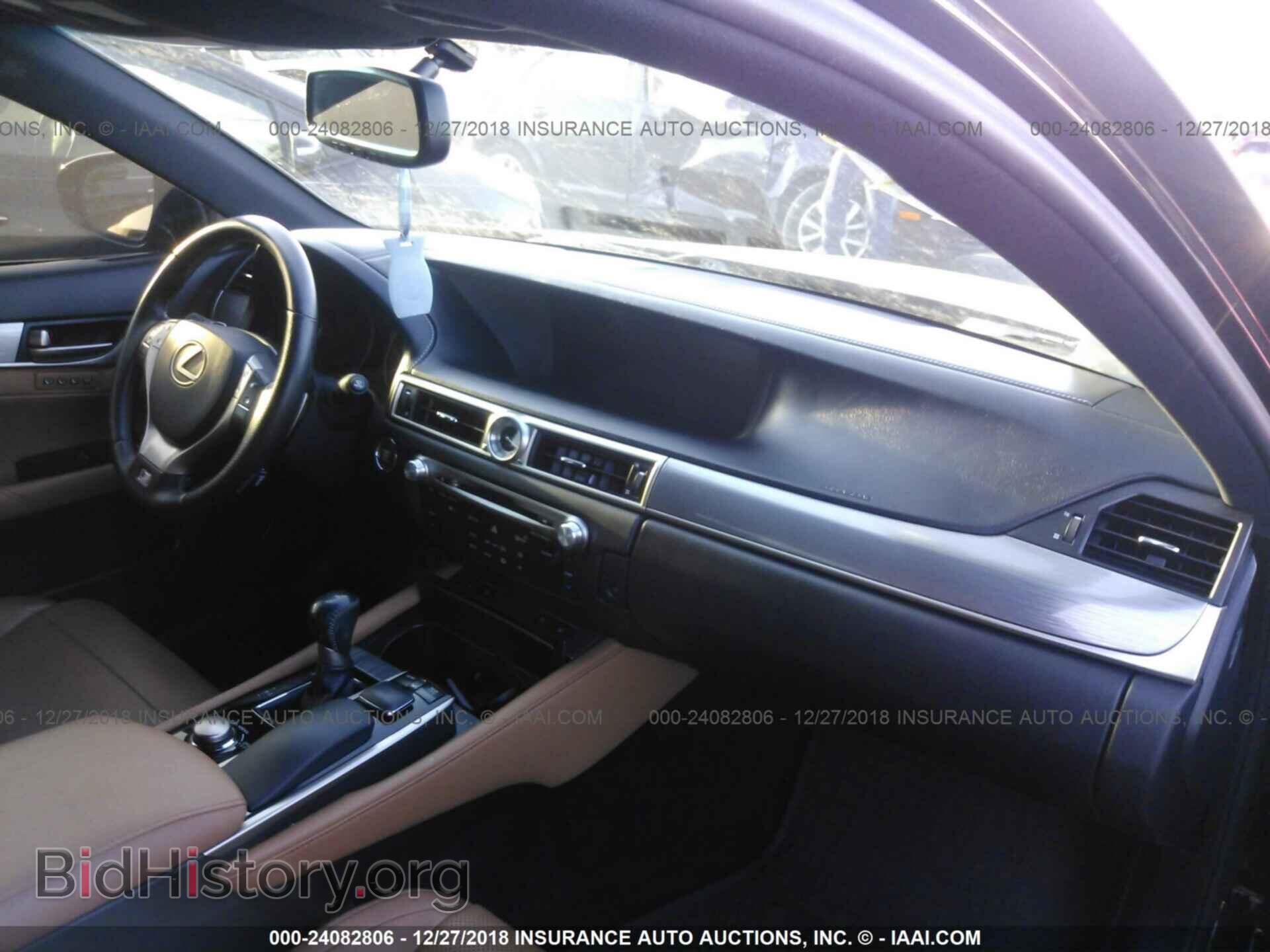 2013 LEXUS GS - VIN: JTHCE1BL3D5009018 - Фото 5