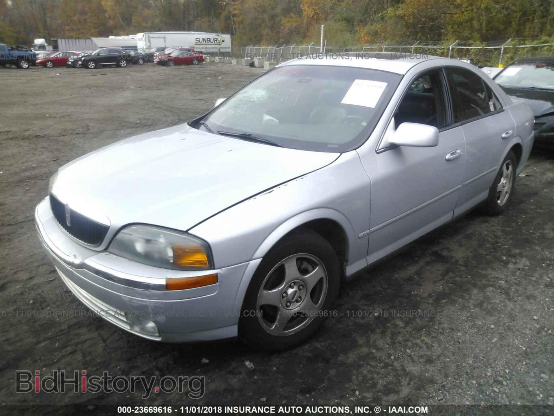 2000 LINCOLN LS - VIN: 1LNHM87A4YY922851 - Фото 2