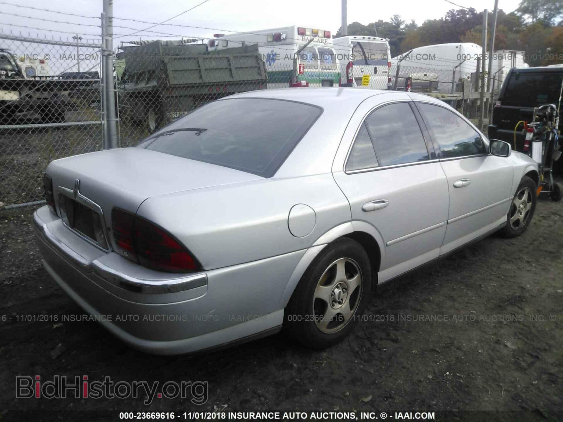 2000 LINCOLN LS - VIN: 1LNHM87A4YY922851 - Фото 4
