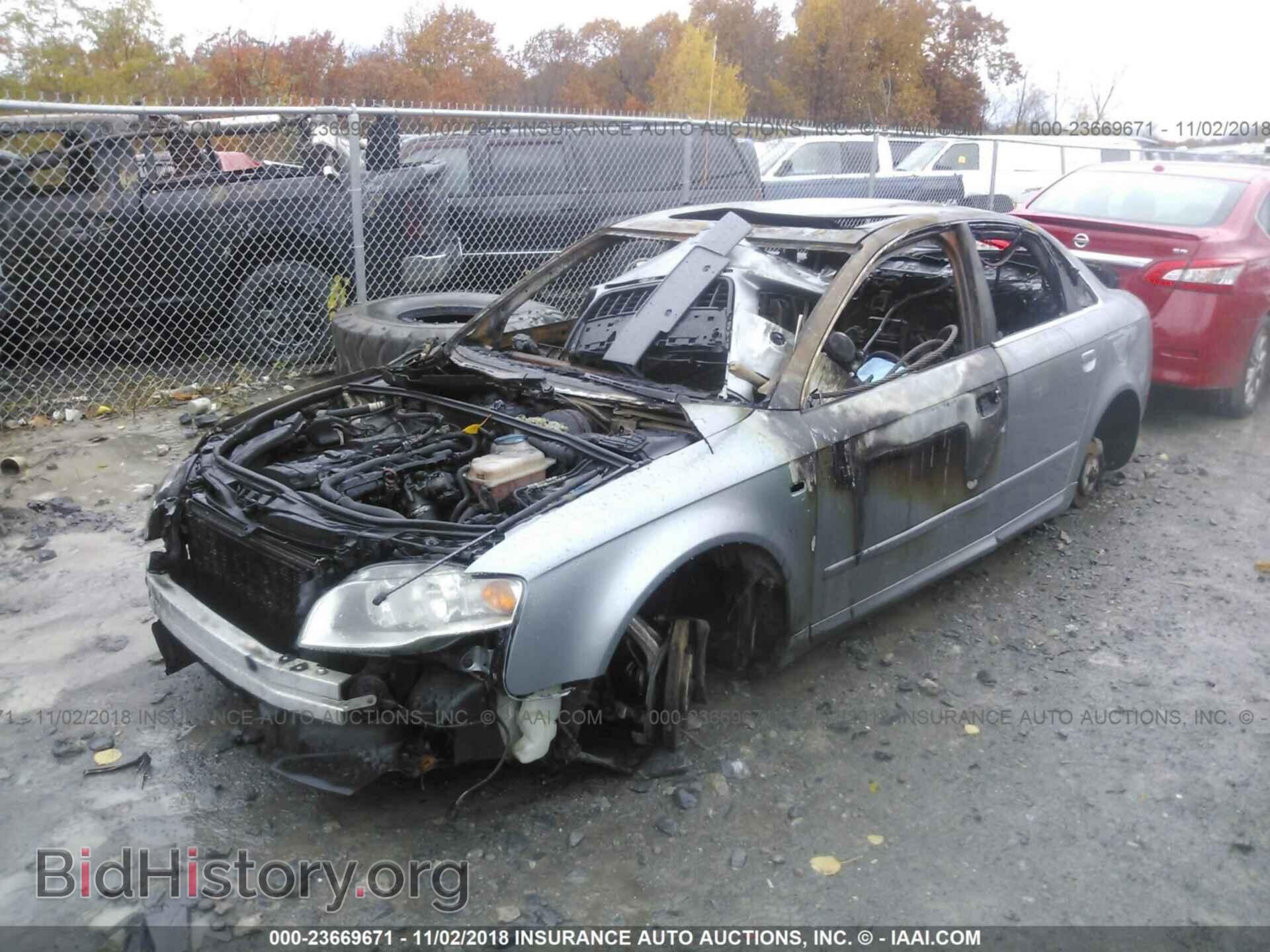 2008 AUDI A4 - VIN: WAUDF78EX8A114924 - Photo 2