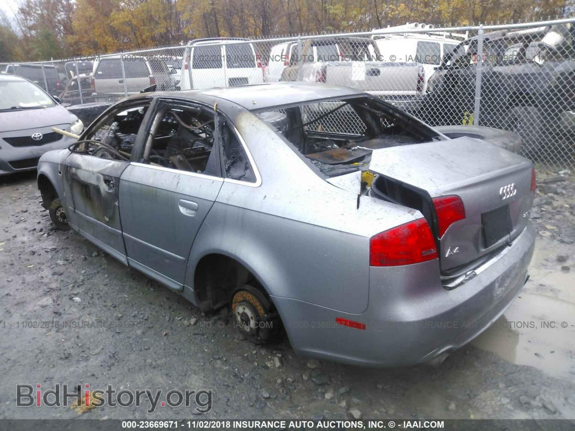 2008 AUDI A4 - VIN: WAUDF78EX8A114924 - Photo 3