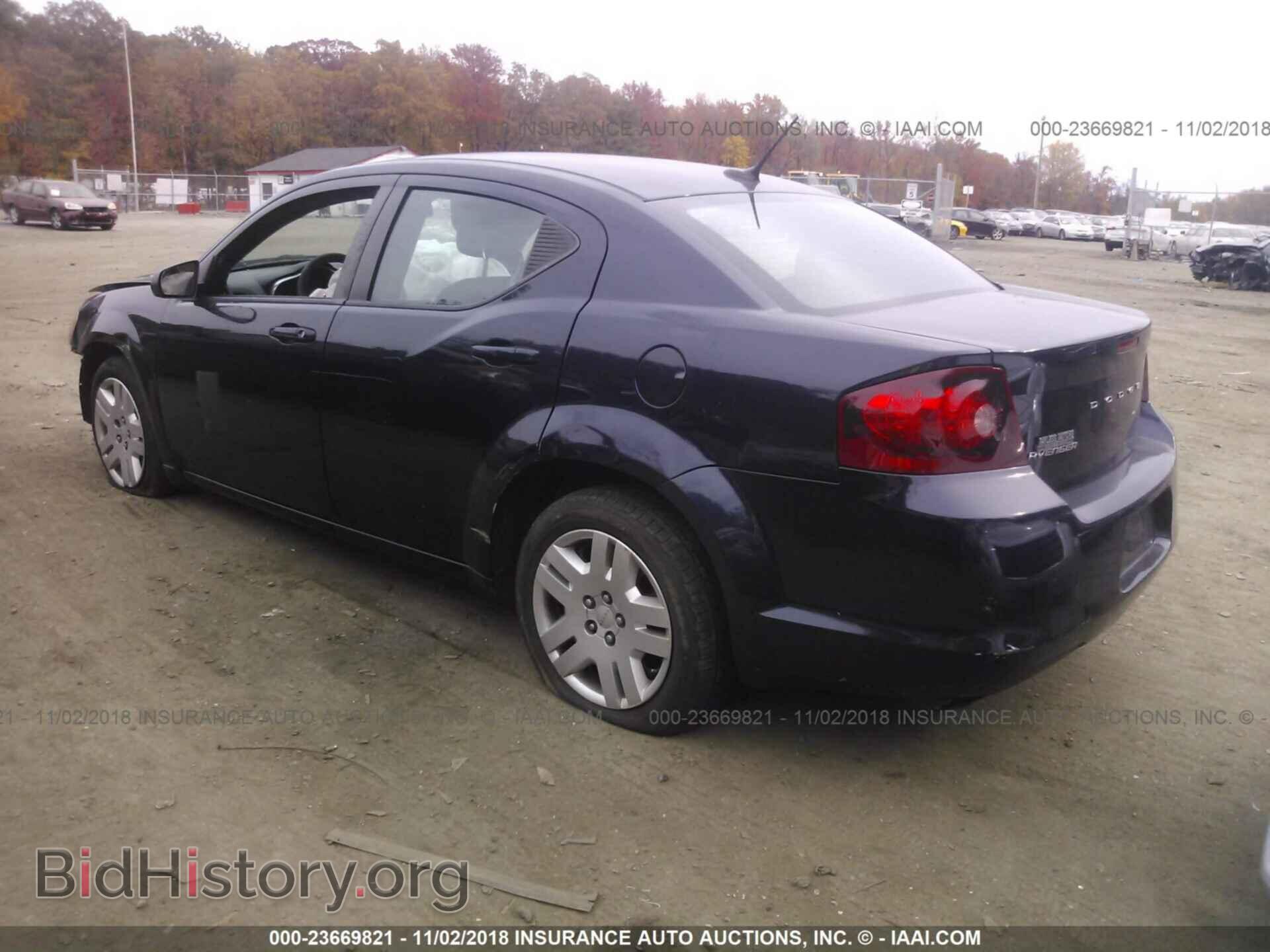 2013 DODGE AVENGER - VIN: 1C3CDZABXDN729870 - Фото 3