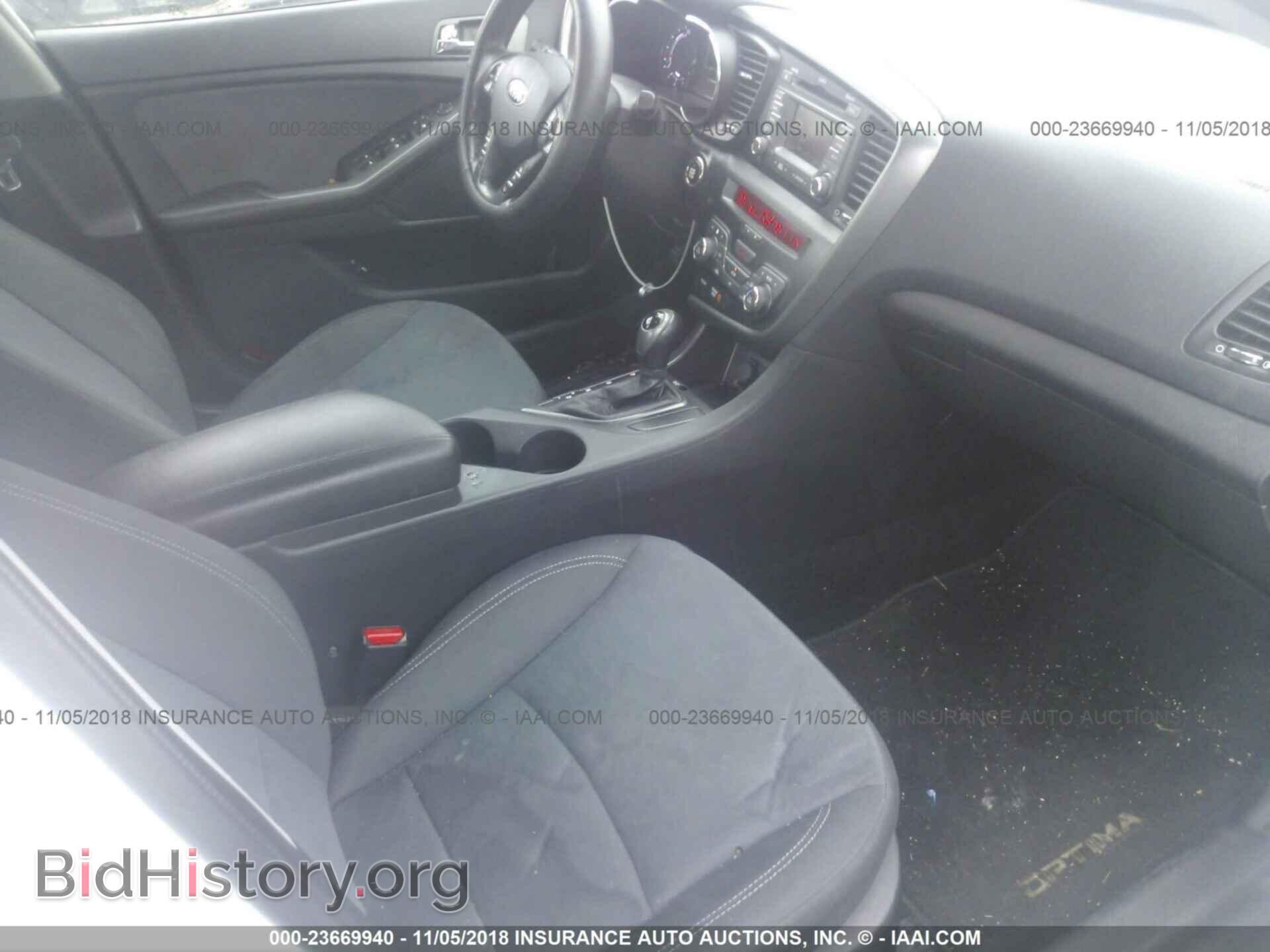 2013 KIA OPTIMA - VIN: KNAGM4AD9D5052678 - Фото 5