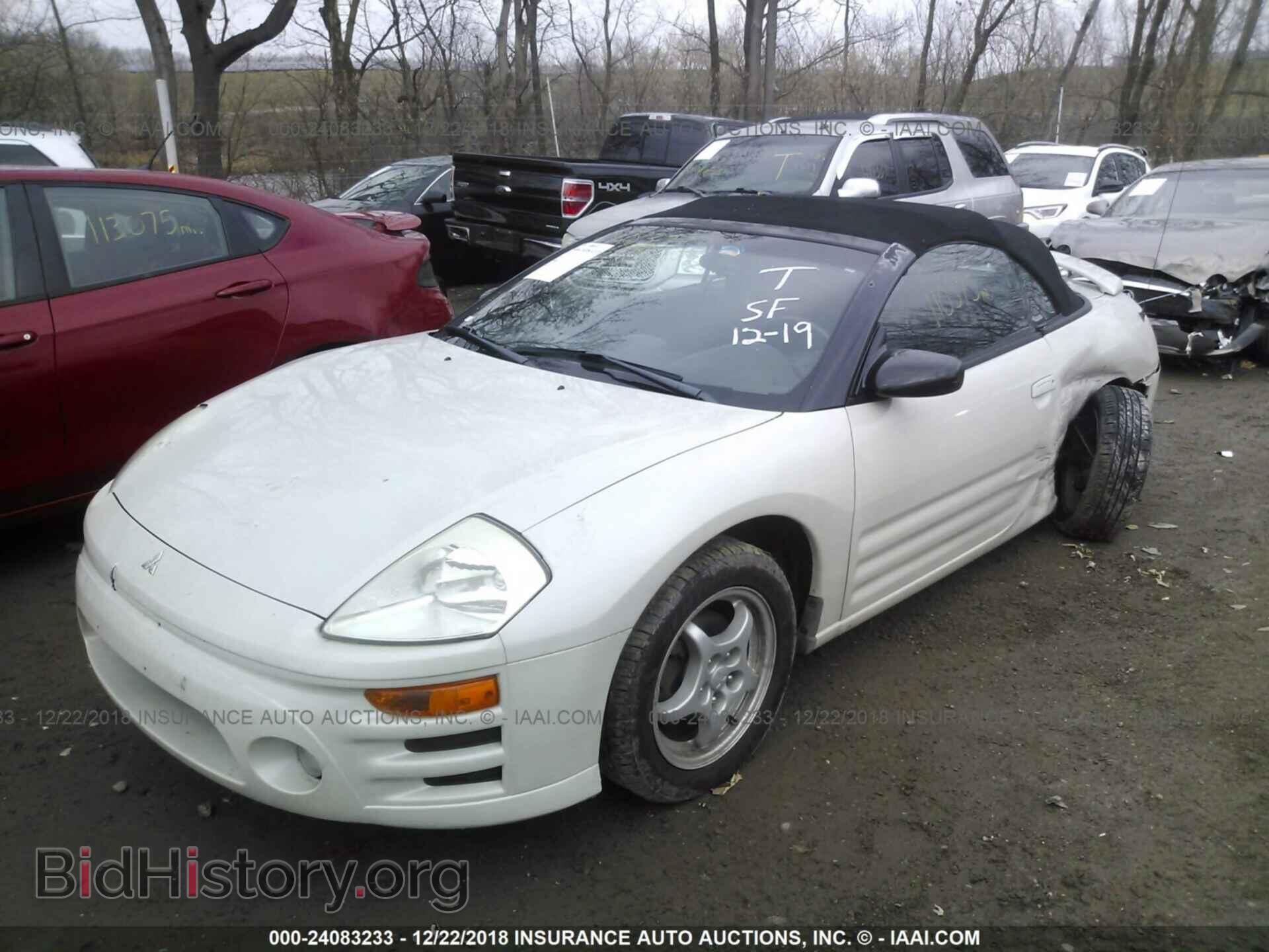 2004 MITSUBISHI ECLIPSE - VIN: 4A3AE45G34E131724 - Фото 2