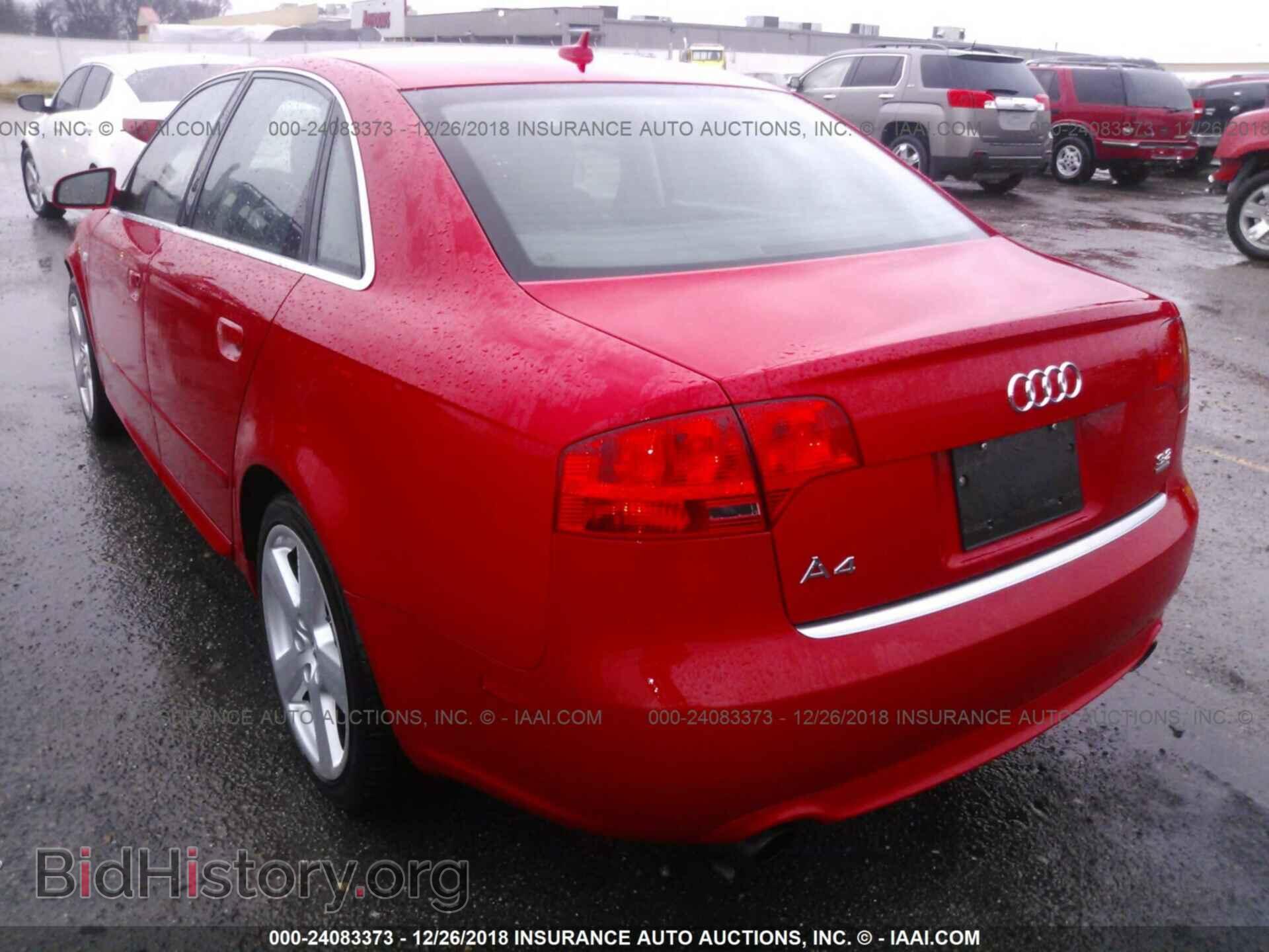 2008 AUDI A4 - VIN: WAUDH78E08A049334 - Фото 3