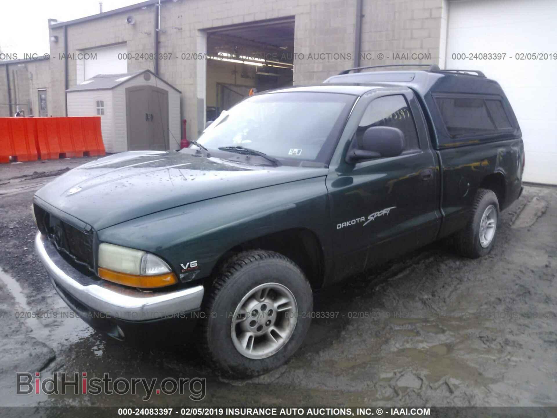 2000 DODGE DAKOTA - VIN: 1B7FL26X7YS500335 - Фото 2