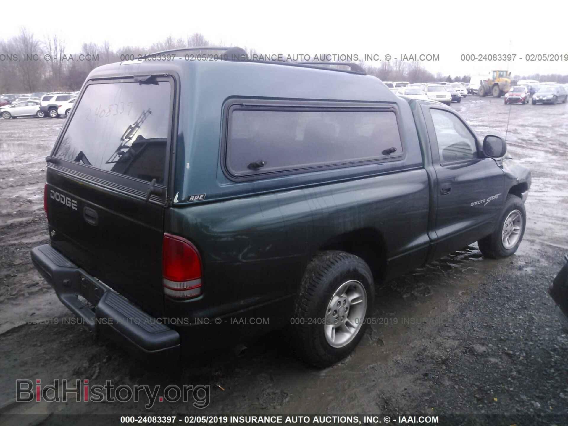 2000 DODGE DAKOTA - VIN: 1B7FL26X7YS500335 - Фото 4