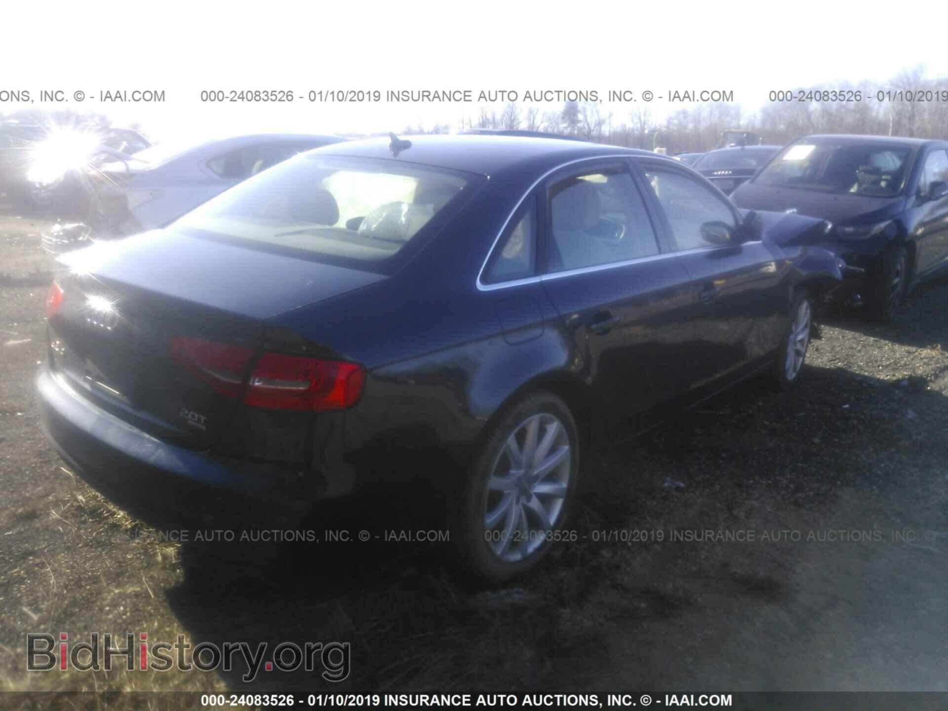 2013 AUDI A4 - VIN: WAUFFAFL5DN047689 - Фото 4