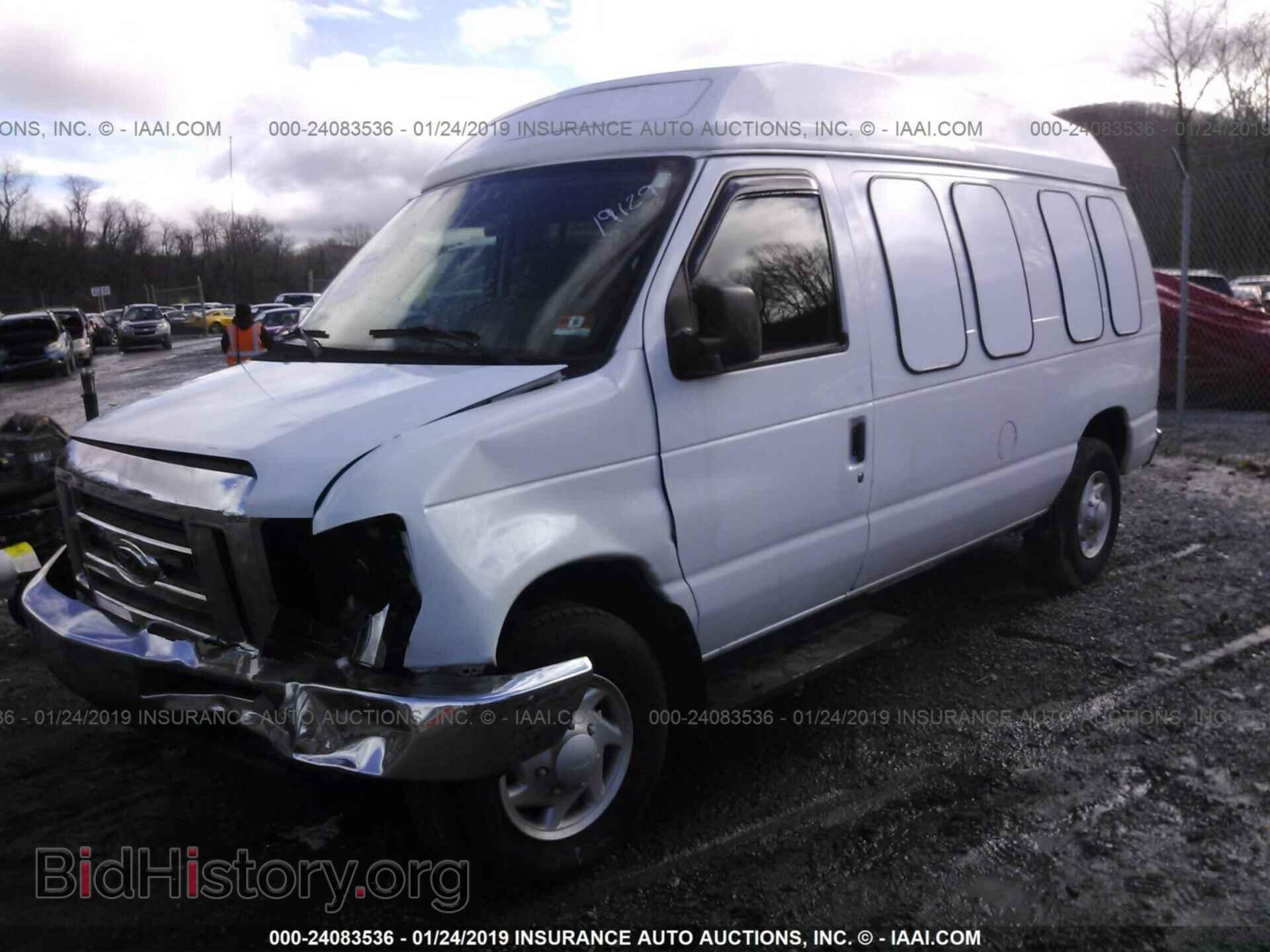 2009 FORD ECONOLINE - VIN: 1FDNE24W19DA00544 - Фото 2