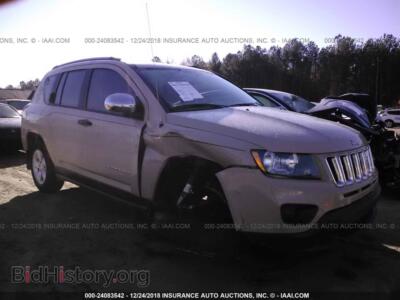 2017 Jeep COMPASS, tan — VIN 1C4NJCBA3HD185160, IAAI
