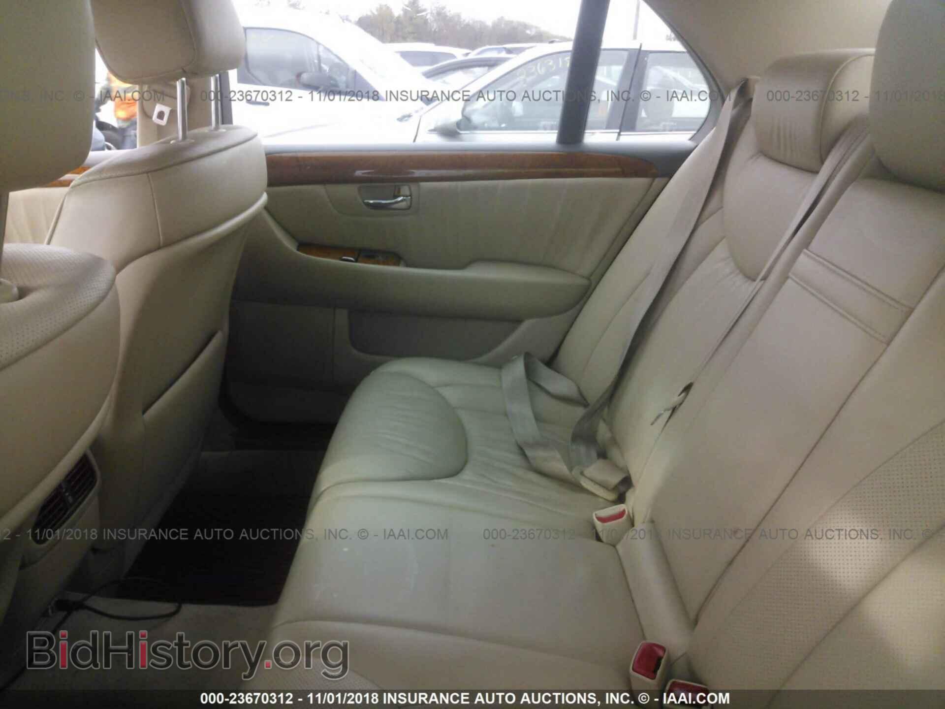 2005 LEXUS LS - VIN: JTHBN36F055003934 - Photo 8