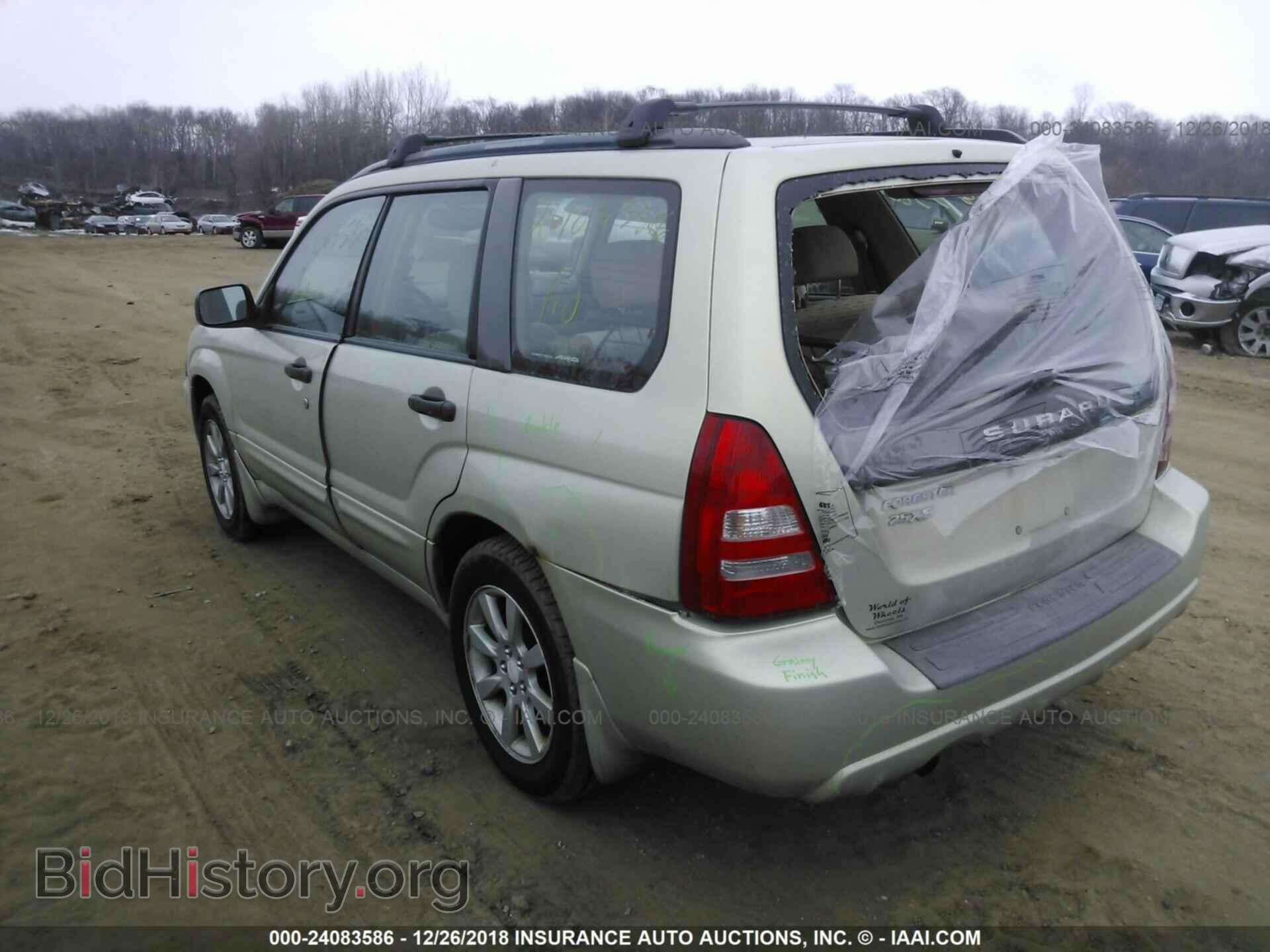 2005 SUBARU FORESTER - VIN: JF1SG656X5H726354 - Фото 3