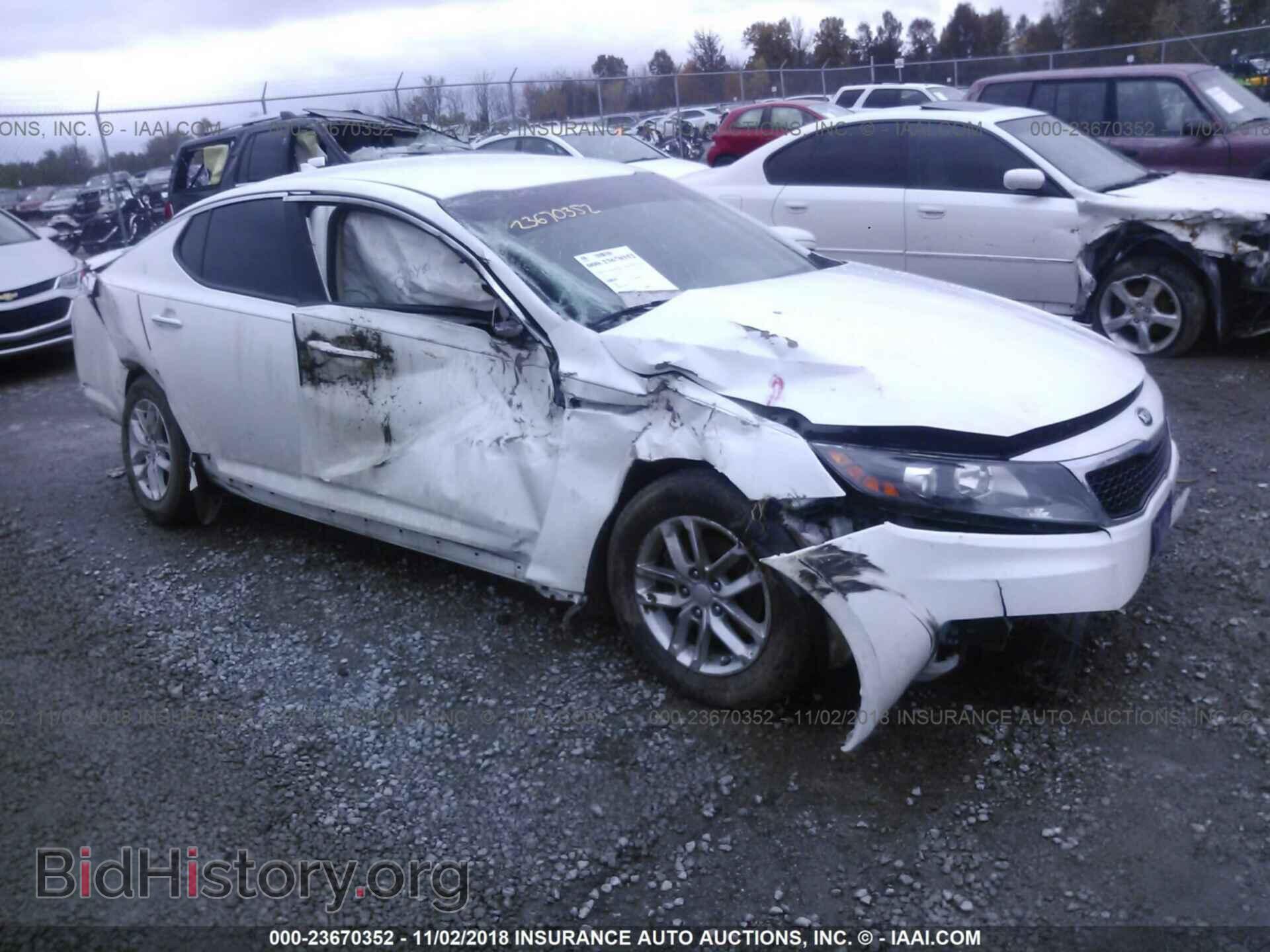 Фотография KNAGM4A7XD5391945 - KIA OPTIMA 2013