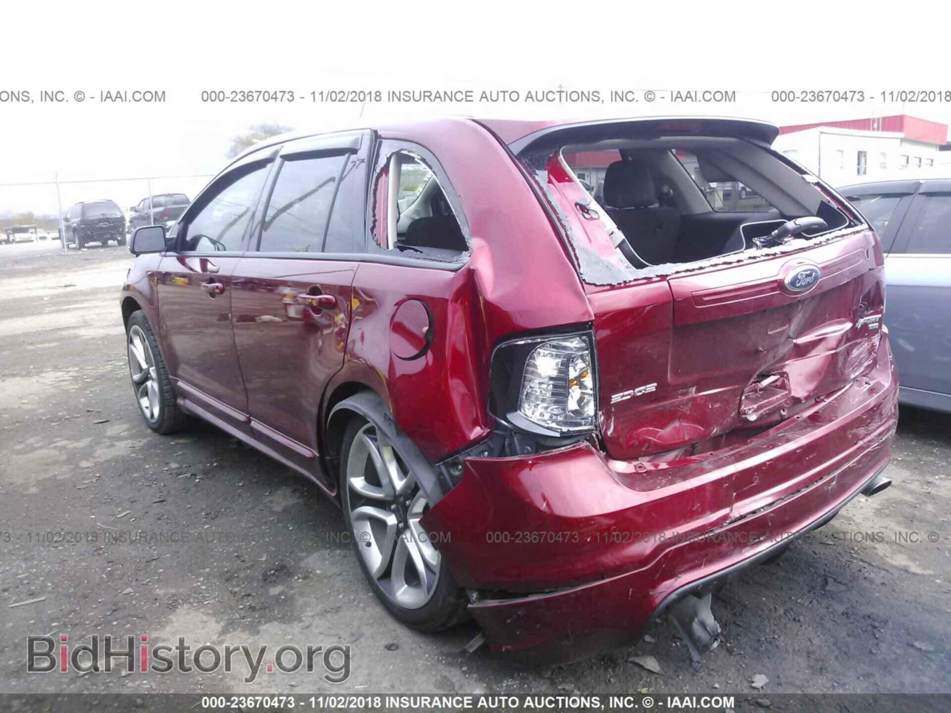 2014 FORD EDGE - VIN: 2FMDK4AK6EBA93868 - Фото 3