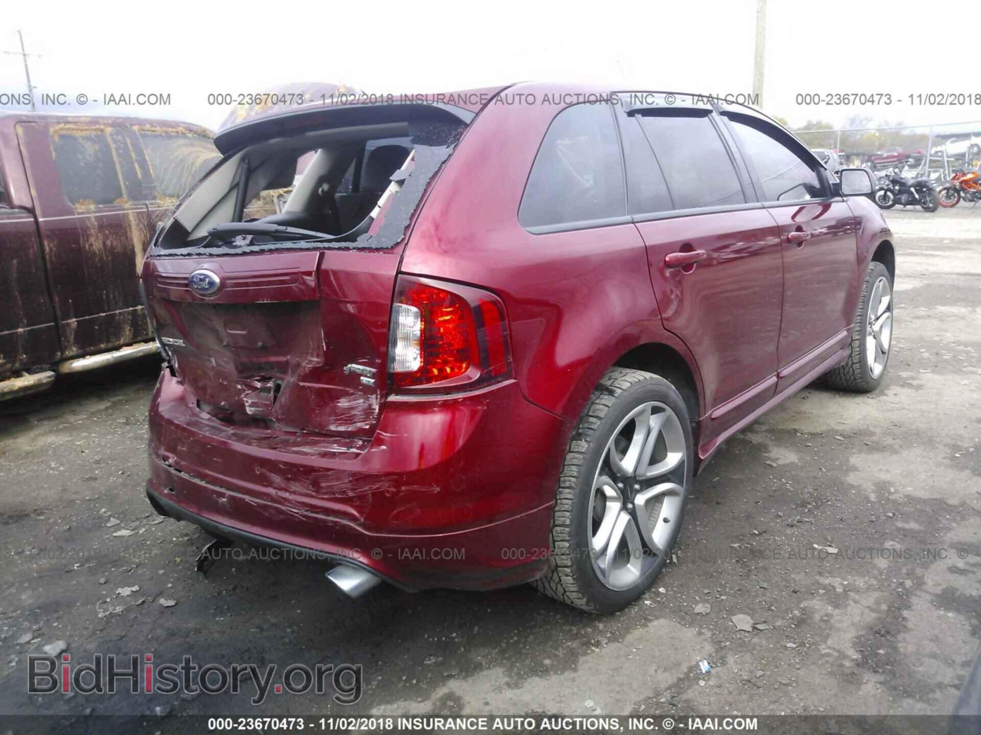 2014 FORD EDGE - VIN: 2FMDK4AK6EBA93868 - Фото 4