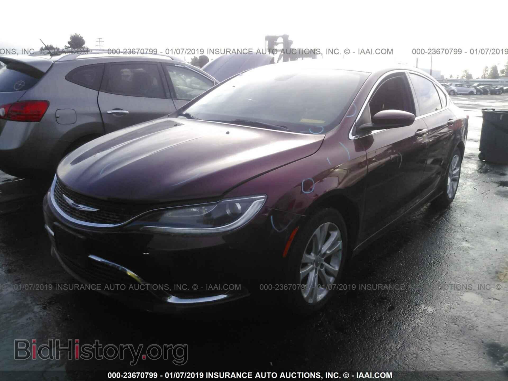 2015 CHRYSLER 200 - VIN: 1C3CCCAB2FN624775 - Photo 2