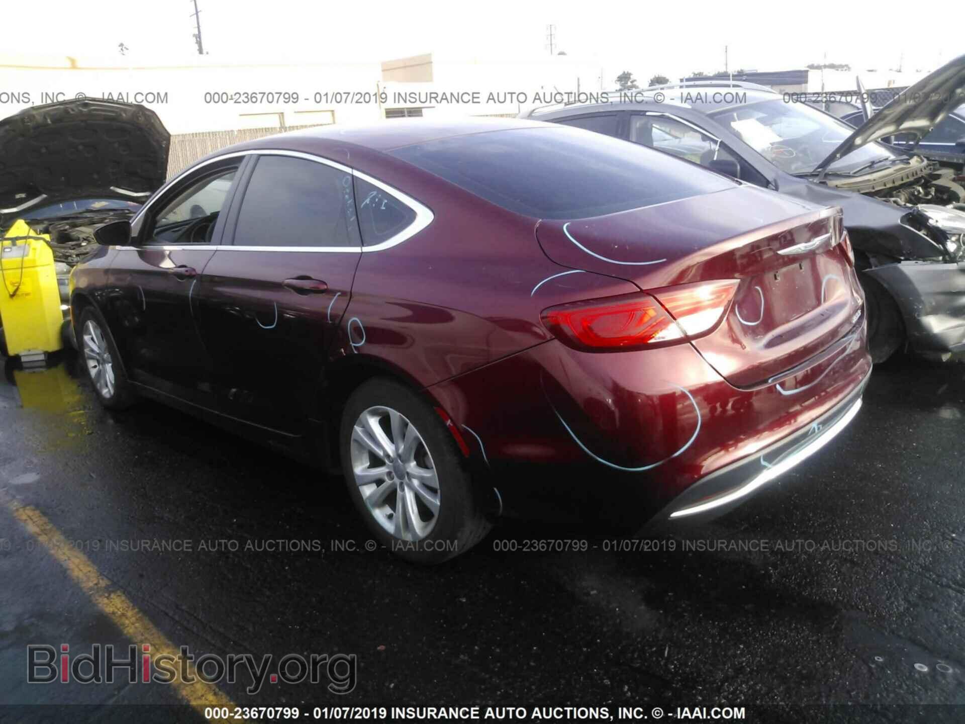 2015 CHRYSLER 200 - VIN: 1C3CCCAB2FN624775 - Photo 3