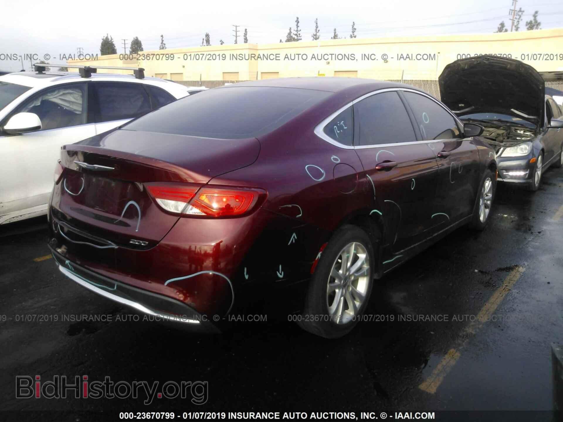 2015 CHRYSLER 200 - VIN: 1C3CCCAB2FN624775 - Photo 4