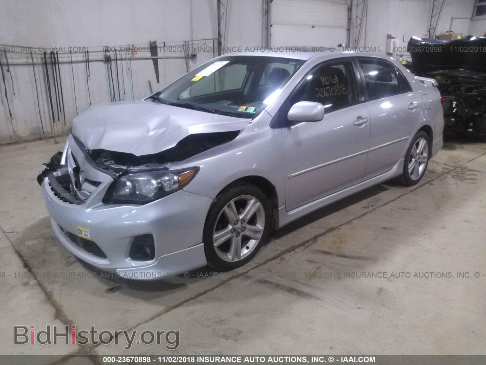 2013 TOYOTA COROLLA - VIN: 2T1BU4EE6DC050079 - Фото 2