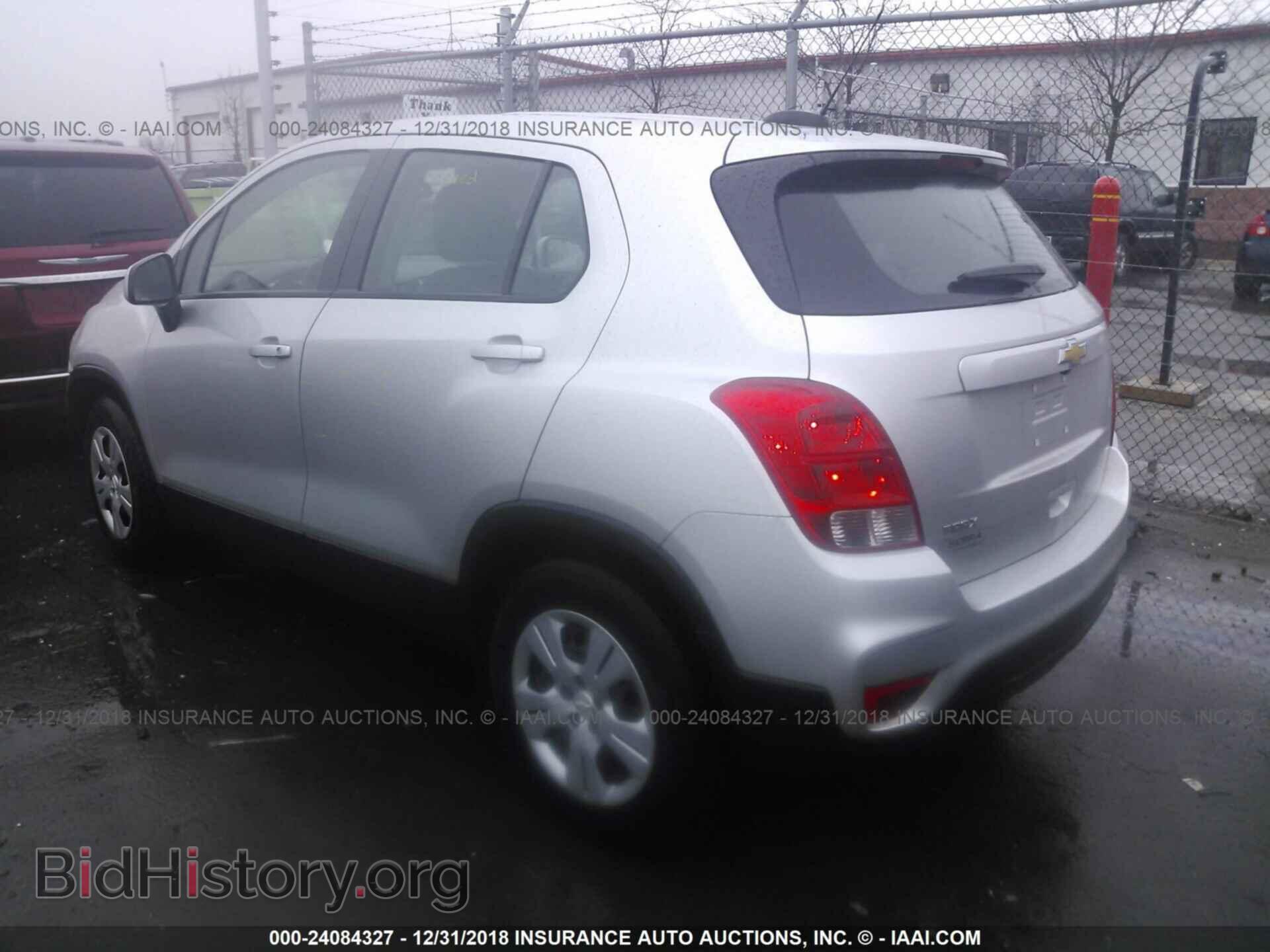 2017 CHEVROLET TRAX - VIN: KL7CJKSB7HB214906 - Фото 3
