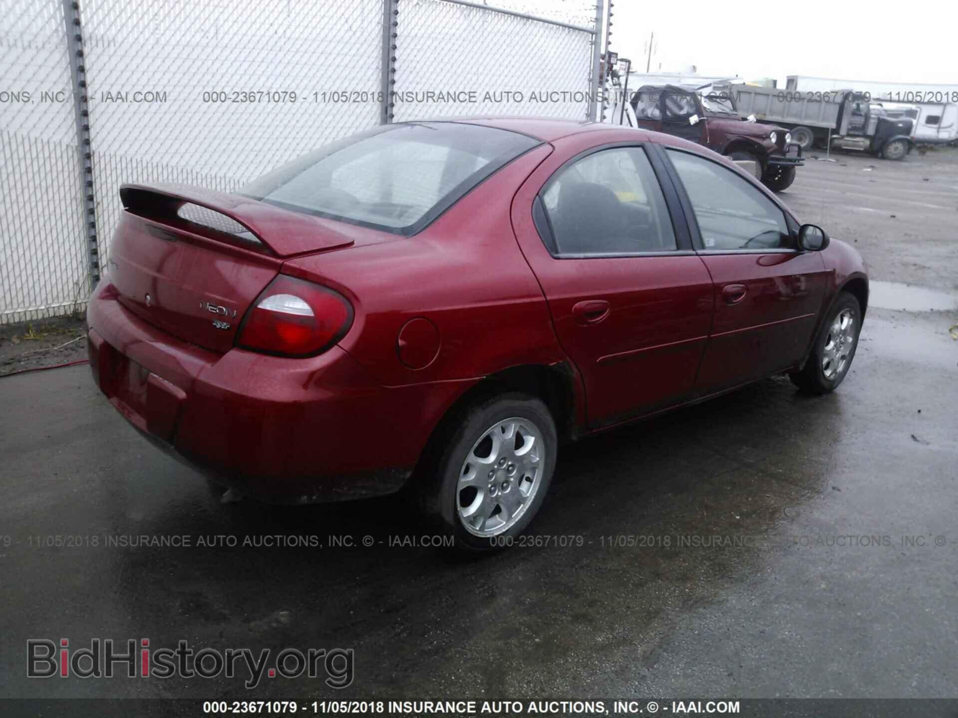 2005 DODGE NEON - VIN: 1B3ES56C75D261433 - Фото 4