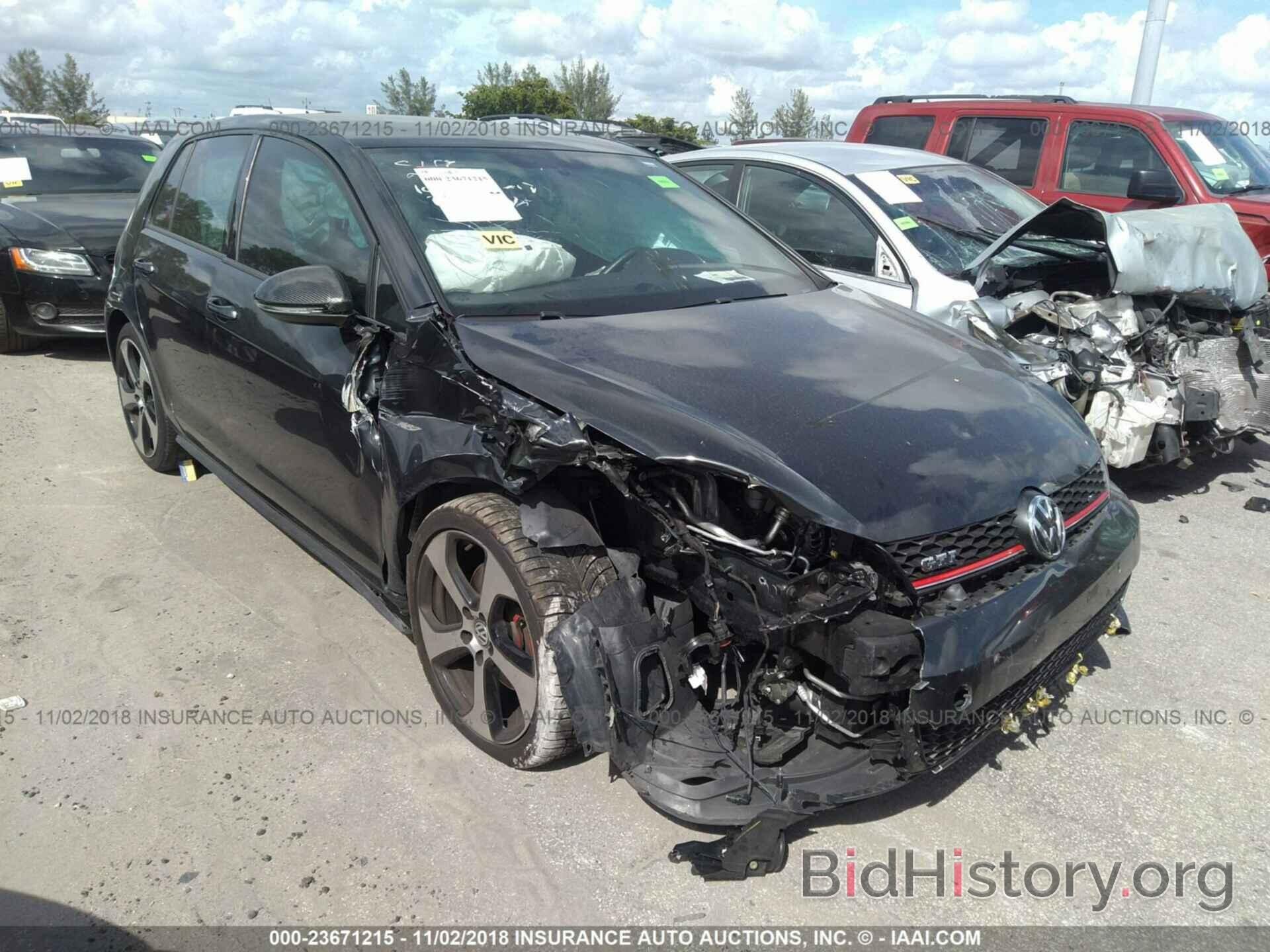 Photo 3VW4T7AUXHM012505 - VOLKSWAGEN GTI 2017