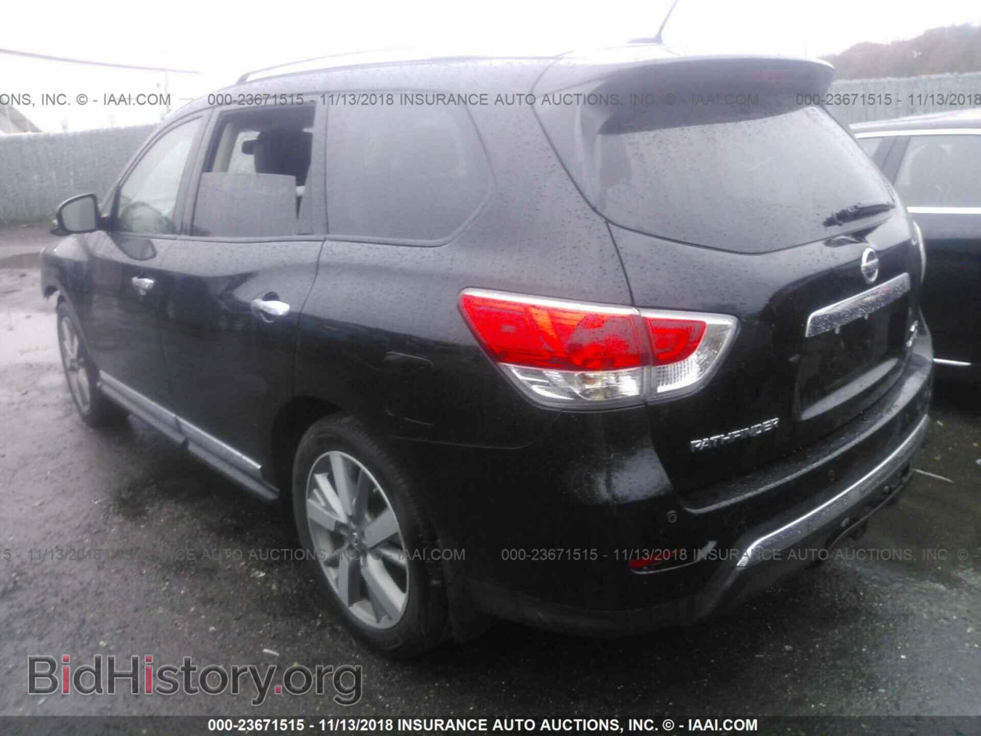 2014 NISSAN PATHFINDER - VIN: 5N1AR2MM5EC663293 - Фото 3