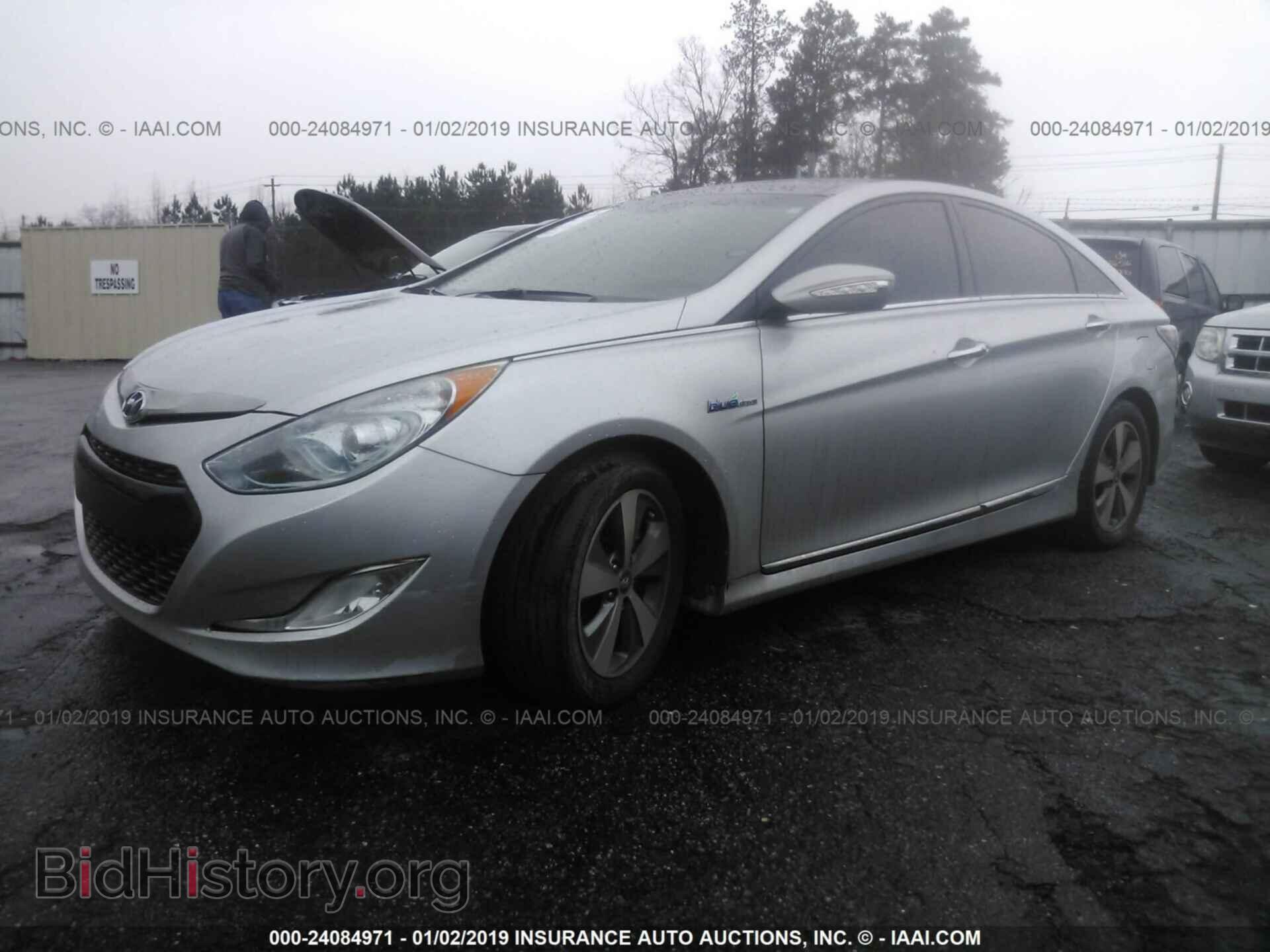 2012 HYUNDAI SONATA - VIN: KMHEC4A44CA041702 - Фото 2