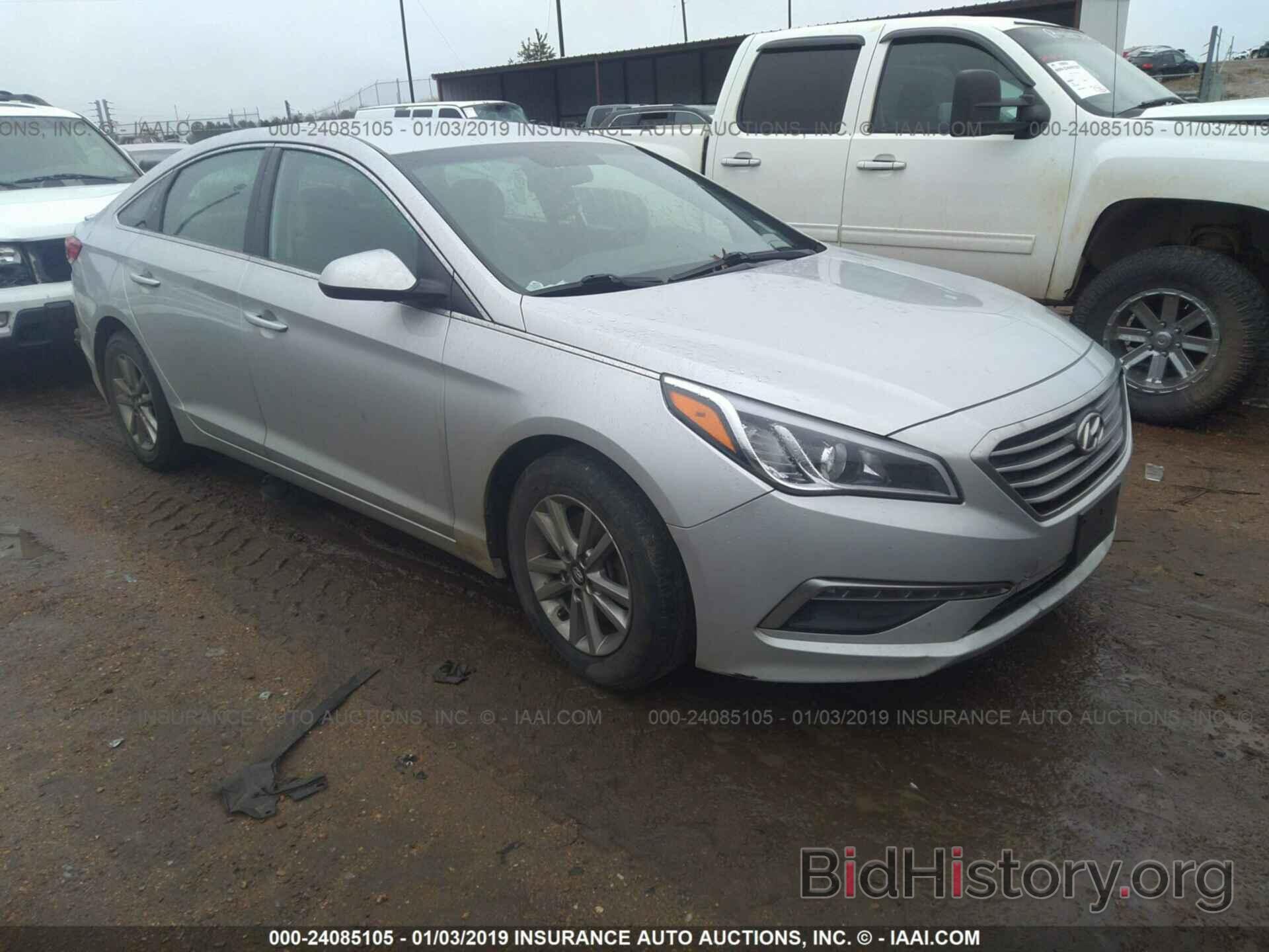 Photo 5NPE24AFXFH145388 - HYUNDAI SONATA 2015