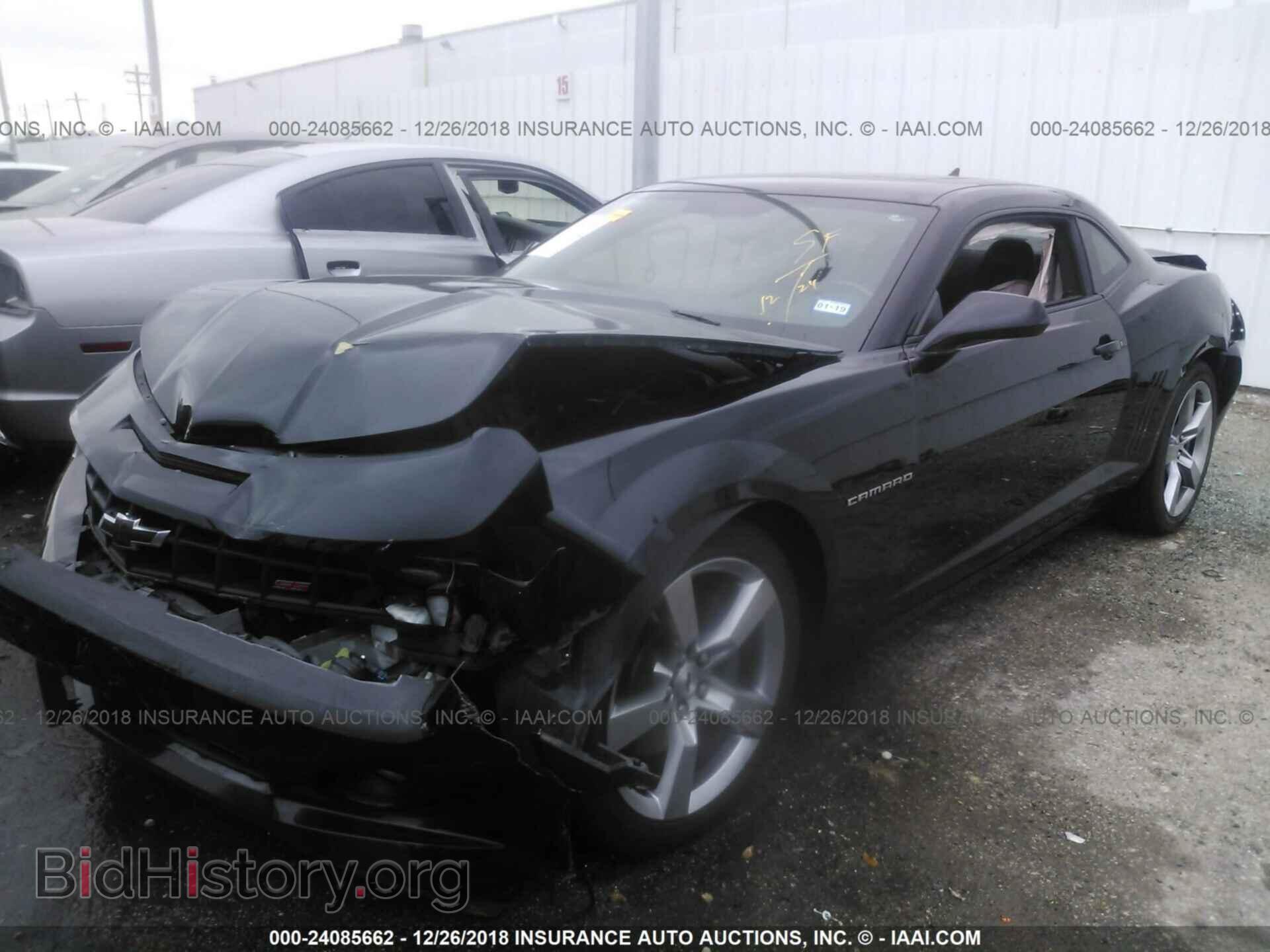 2012 CHEVROLET CAMARO - VIN: 2G1FT1EW2C9123659 - Фото 2